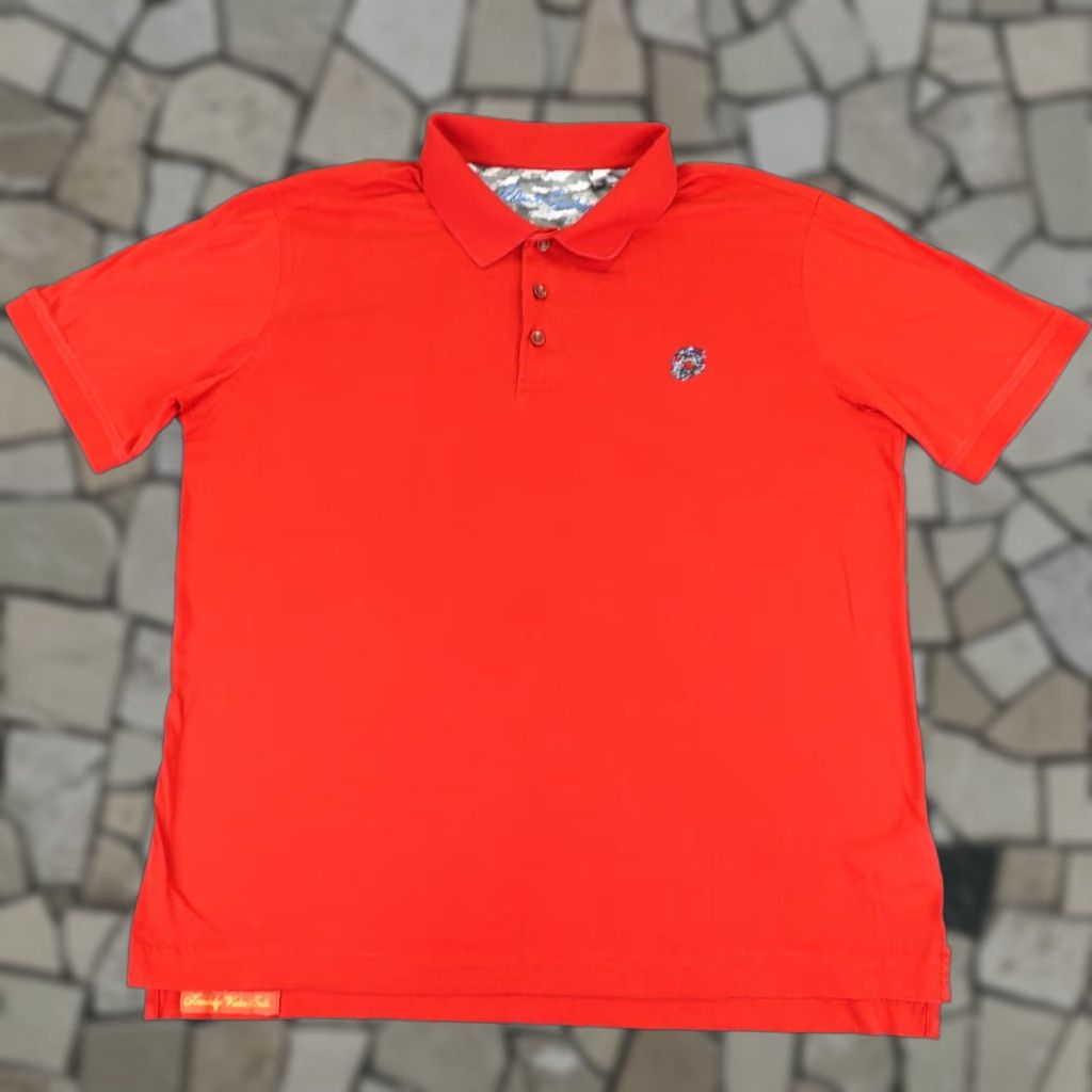 Robert Graham VINTAGE Robert Graham Polo Shirt Mens XL Red Embroidered Skull Logo Classic Fit Shirt Adult XL Red Skull Logo Polo Size US XL / EU 56 / 4 - 1 Thumbnail