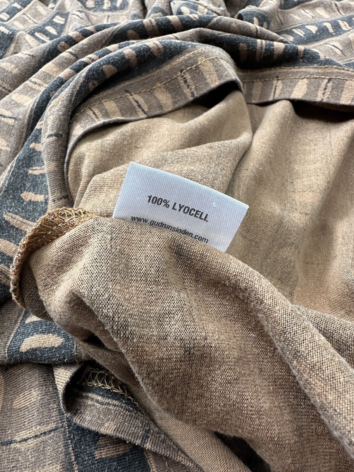 Gudrun Sjoden GUDRUN SJODEN Brown Striped Long Sleeve Blouse Top Size XL Size XL / US 12-14 / IT 48-50 - 11 Thumbnail