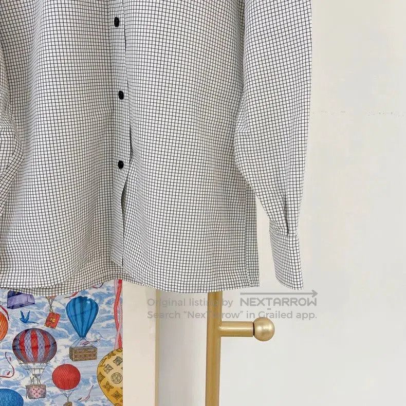 Louis Vuitton Louis Vuitton Checkered Collar Shirt. Size US XS / EU 42 / 0 - 5 Thumbnail