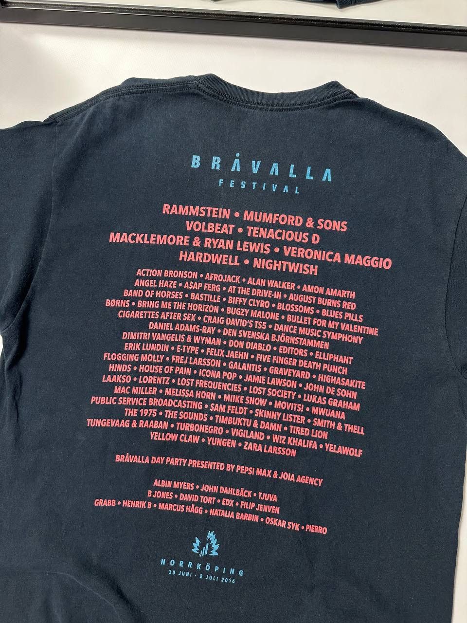 Band Tees × Japanese Brand × Vintage Vintage Rammstein x Bravalla Festival Authentic Merch Size US L / EU 52-54 / 3 - 9 Thumbnail