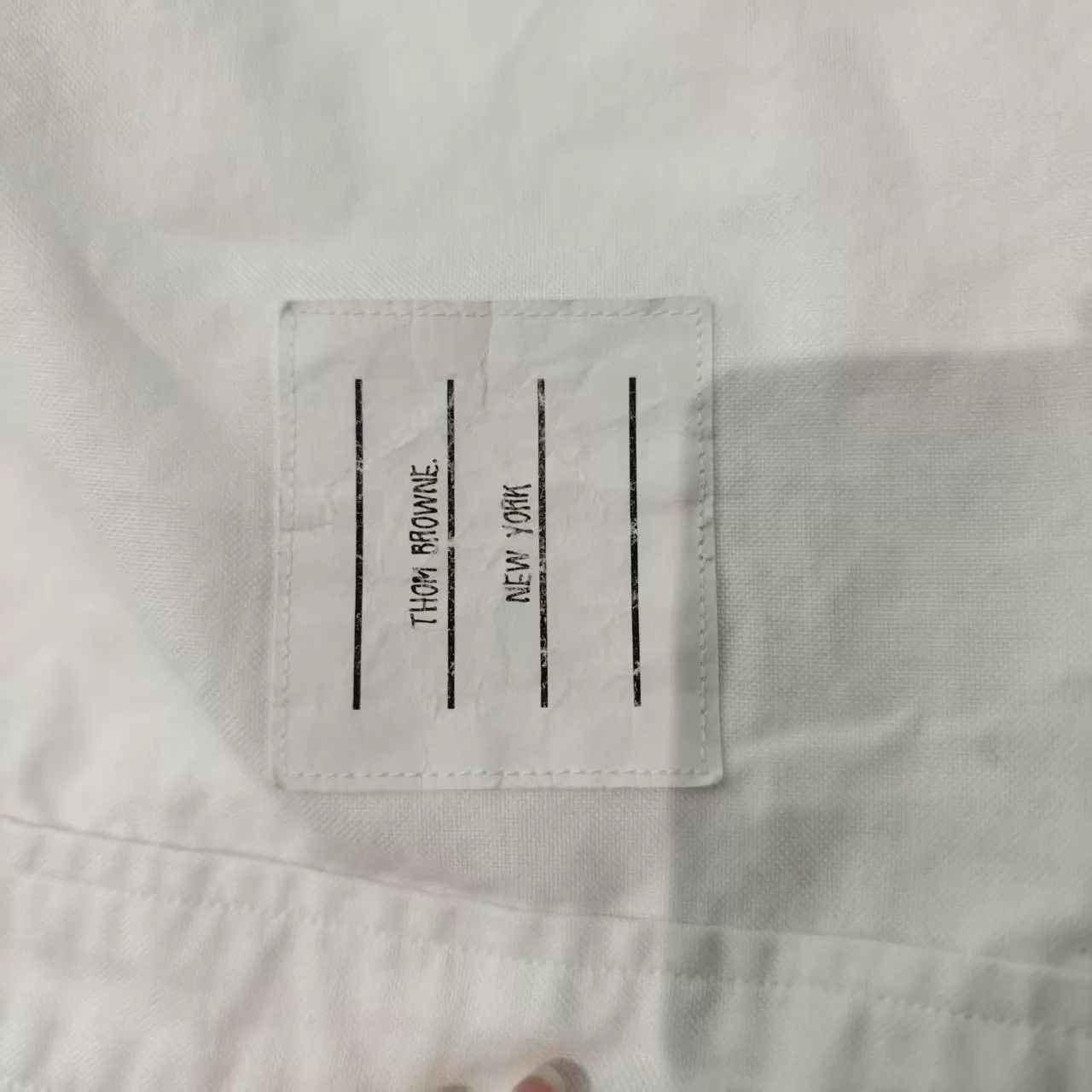 Thom Browne Thom Browne Double Sleeve Logo Shirt 3 99 New Size US L / EU 52-54 / 3 - 4 Thumbnail