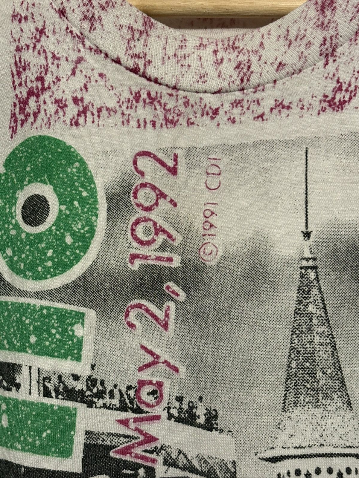 Vintage Vintage 1991 Kentucky Derby 118 AOP Screen Stars T-Shirt Size US L / EU 52-54 / 3 - 3 Thumbnail