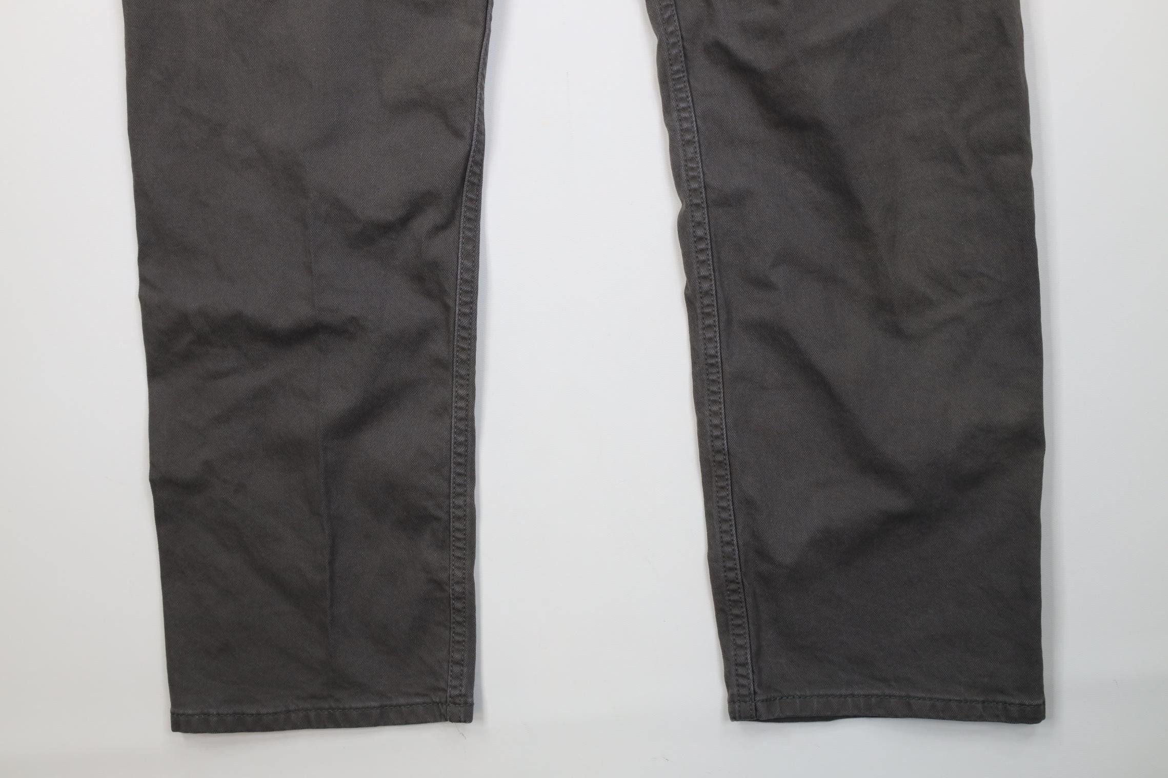 Levi's Vintage Y2K Levis 505 Regular Straight Leg Jeans Gray Size US 34 / EU 50 - 12 Thumbnail