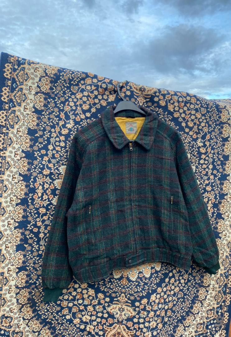 Vintage JIMY MACROAD WOOL BOMBERS JACKET STYLE Size US M / EU 48-50 / 2 - 1 Thumbnail