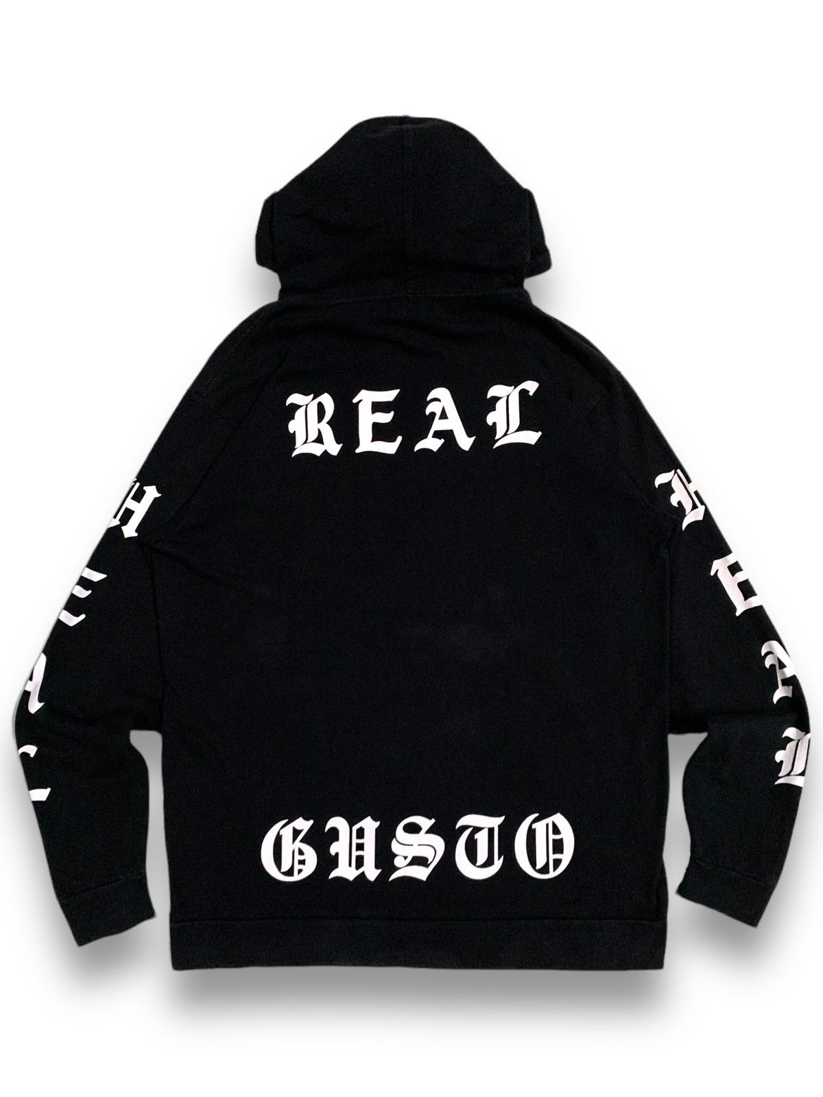 14th Addiction Vintage Japanese Brand ILLS Faded Printed Punk Style Hoodies Size US M / EU 48-50 / 2 - 3 Thumbnail
