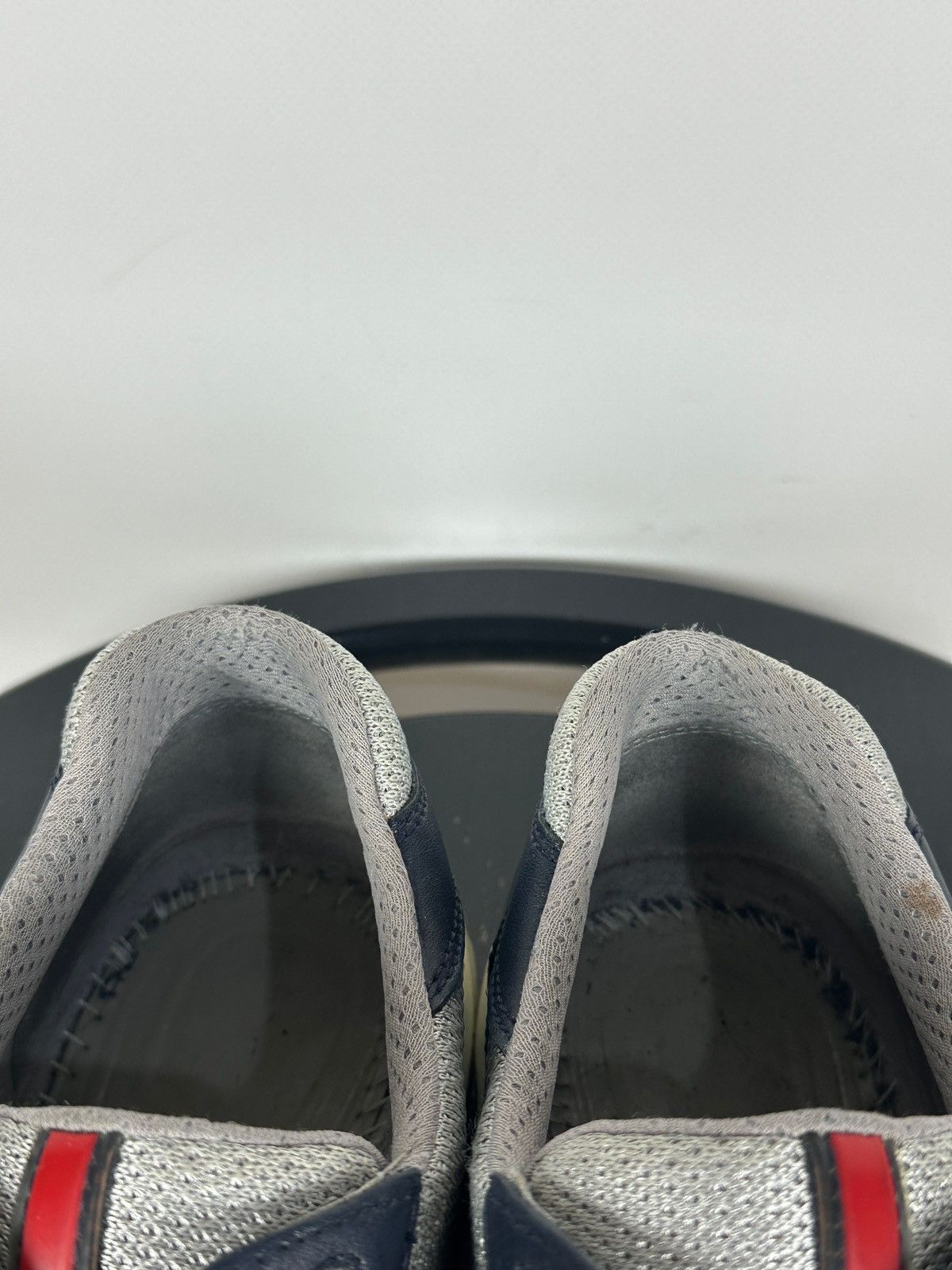 Prada Prada America’s Cup Navy Blue Leather Sneakers Size US 7.5 / EU 40-41 - 24 Thumbnail