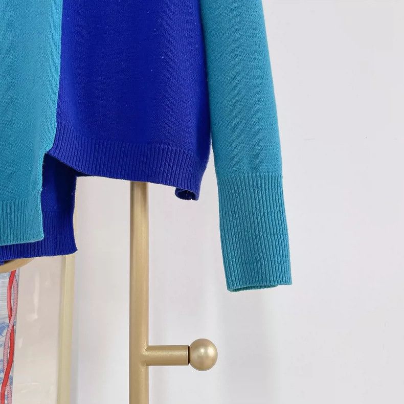 Loewe LOEWE Plaid knit top Size S / US 4 / IT 40 - 4 Thumbnail
