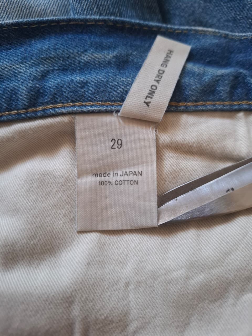 Chimala Vintage Chimala selvedge blue washed denim Size US 29 - 11 Thumbnail