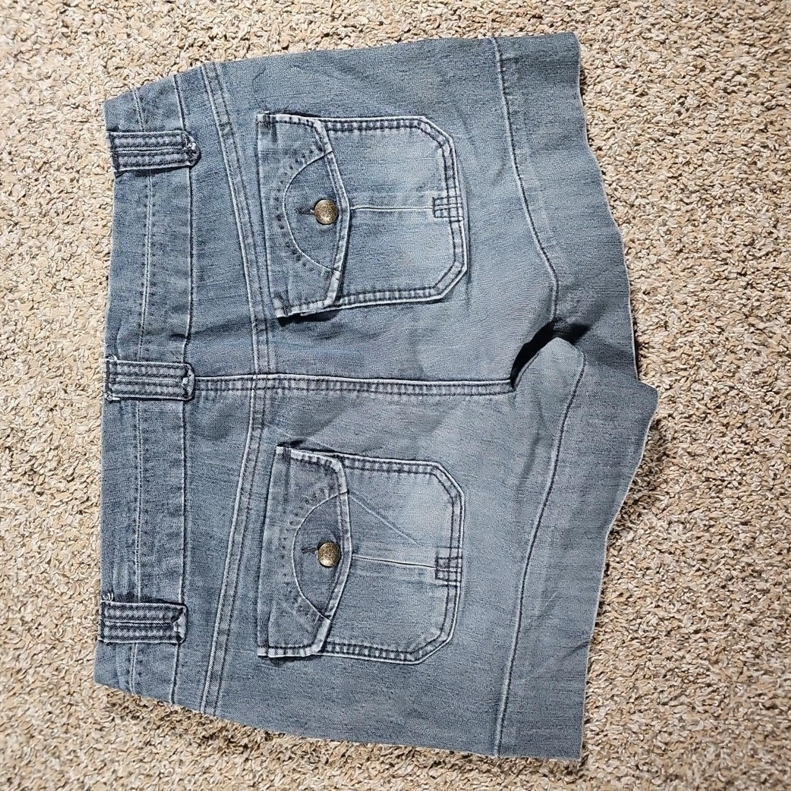 Other One 5 One Women’s Size 12 Five Pocket Denim Shorts Size 34" / US 12 / IT 48 - 5 Thumbnail
