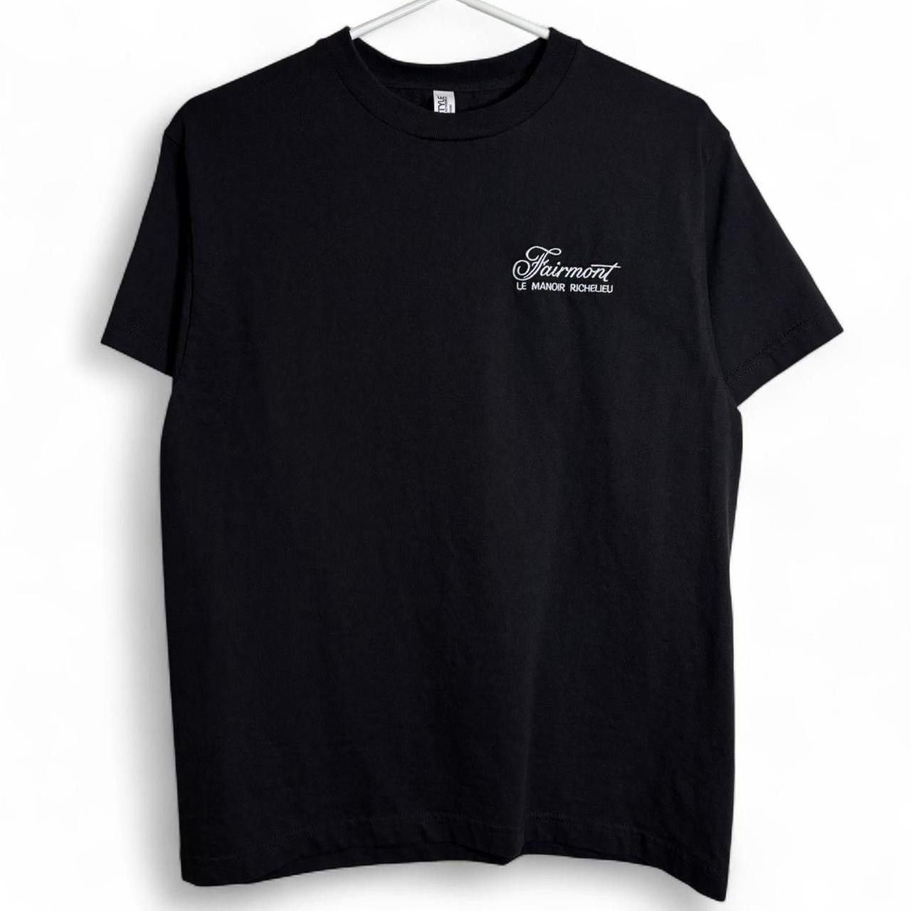 Other Fairmont Hotel Staff Embroidered Black Tee - M Size US M / EU 48-50 / 2 - 1 Thumbnail