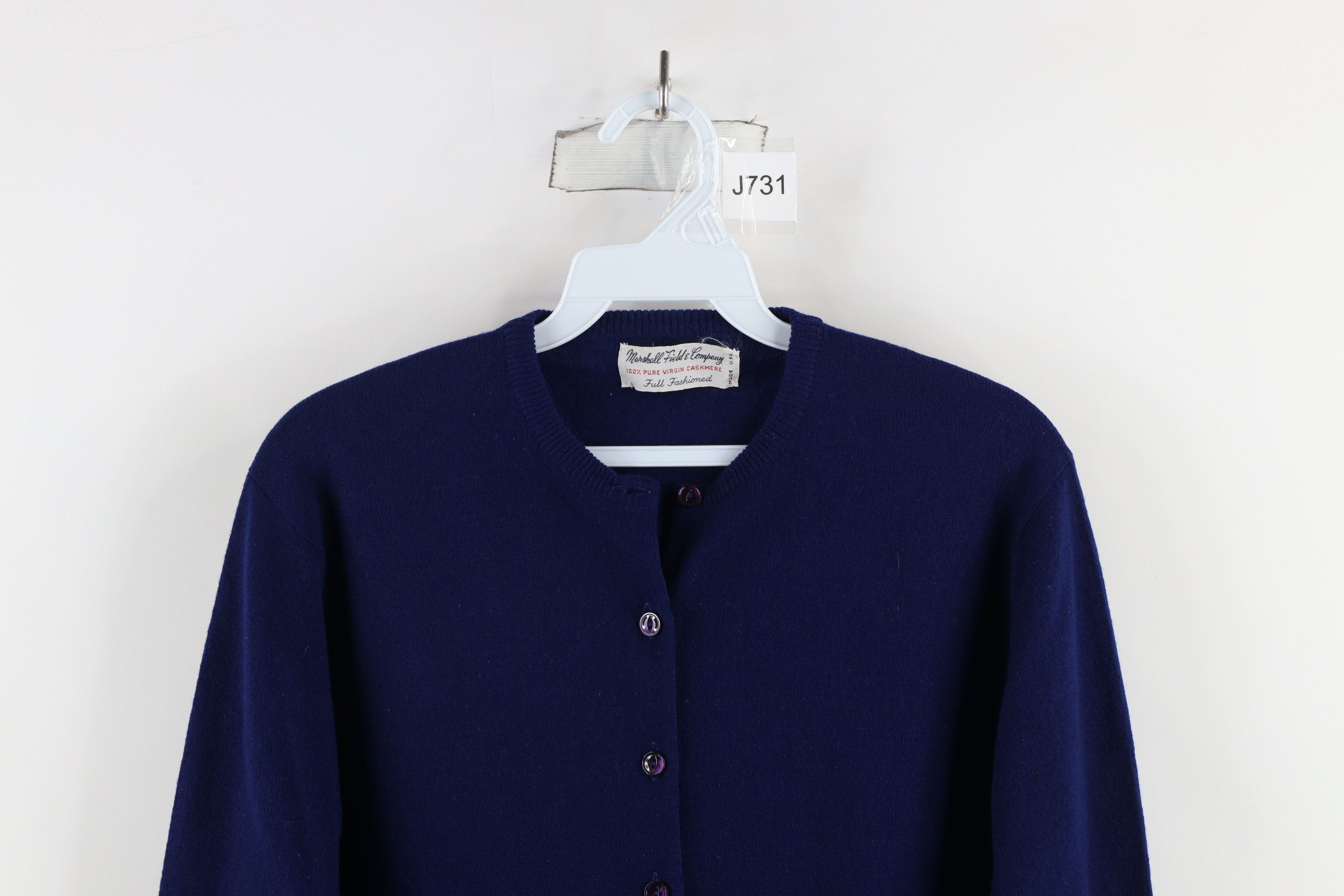 Vintage Vintage 60s 70s Streetwear Knit Cardigan Sweater USA Size S / US 4 / IT 40 - 2 Thumbnail