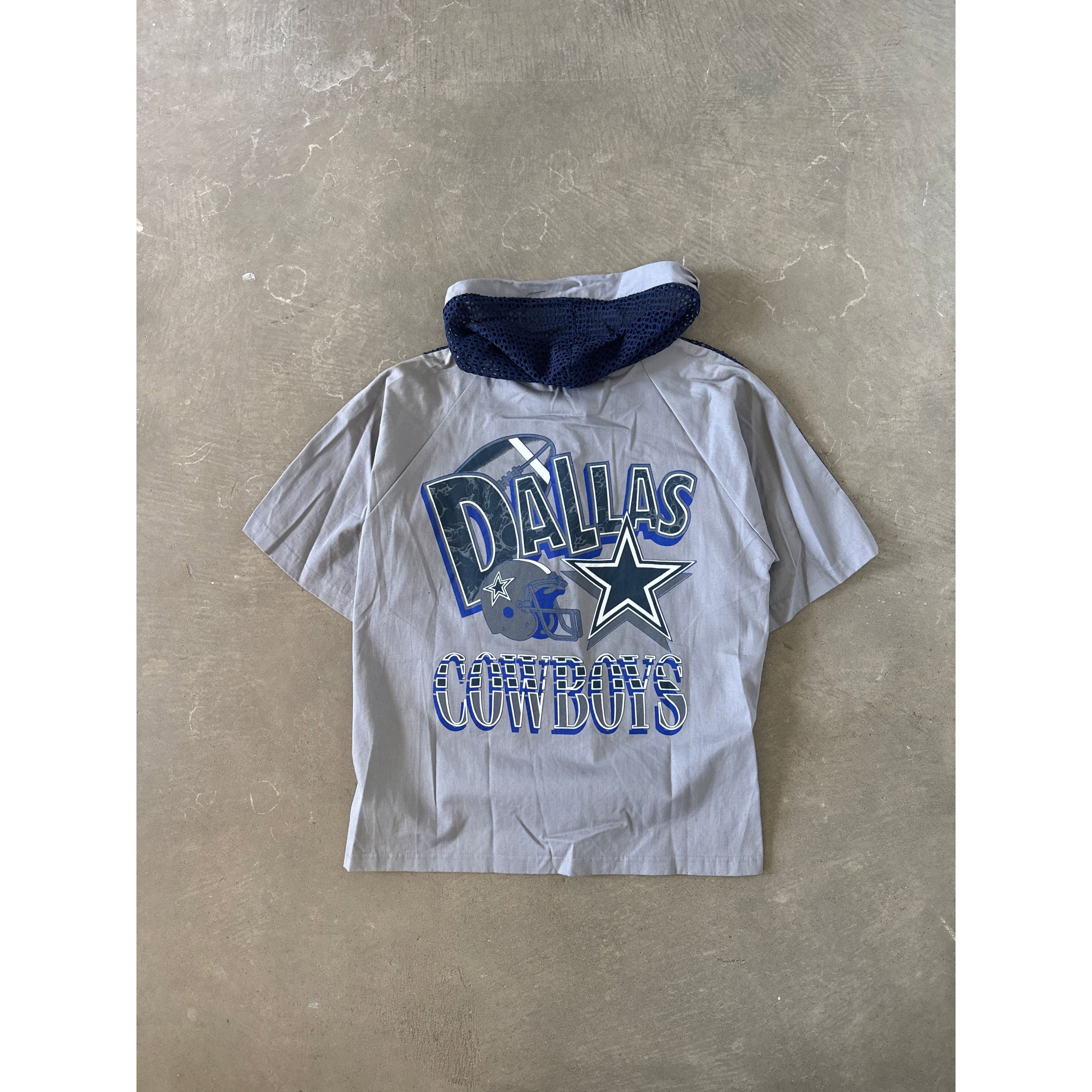 Vintage Vintage 90s Dallas Cowboys Hoodied Tee Shorts Set Size US M / EU 48-50 / 2 - 5 Thumbnail