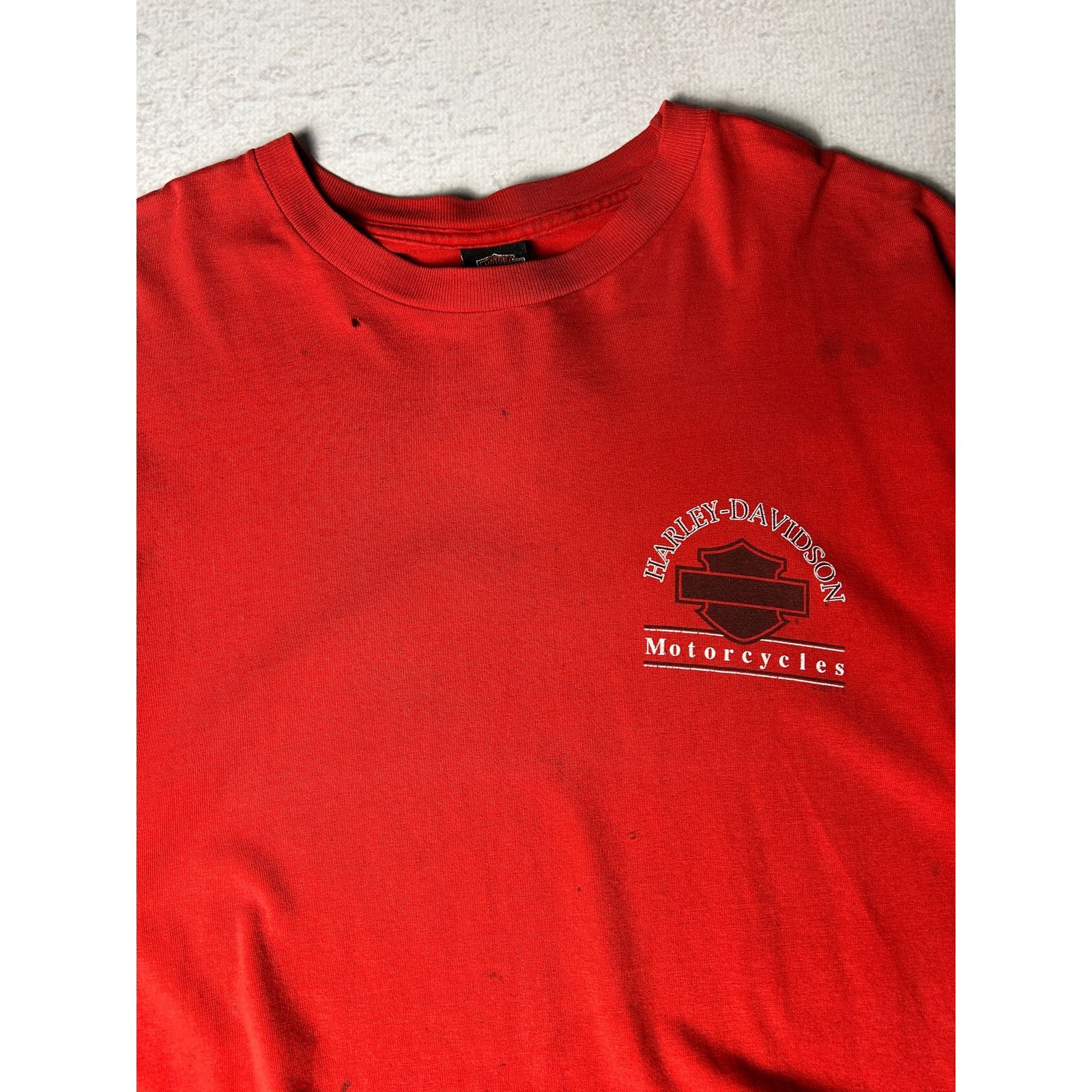 Harley Davidson Vintage 90s Harley Davidson T-Shirt, Menswear - Men's XL Size US XL / EU 56 / 4 - 3 Thumbnail