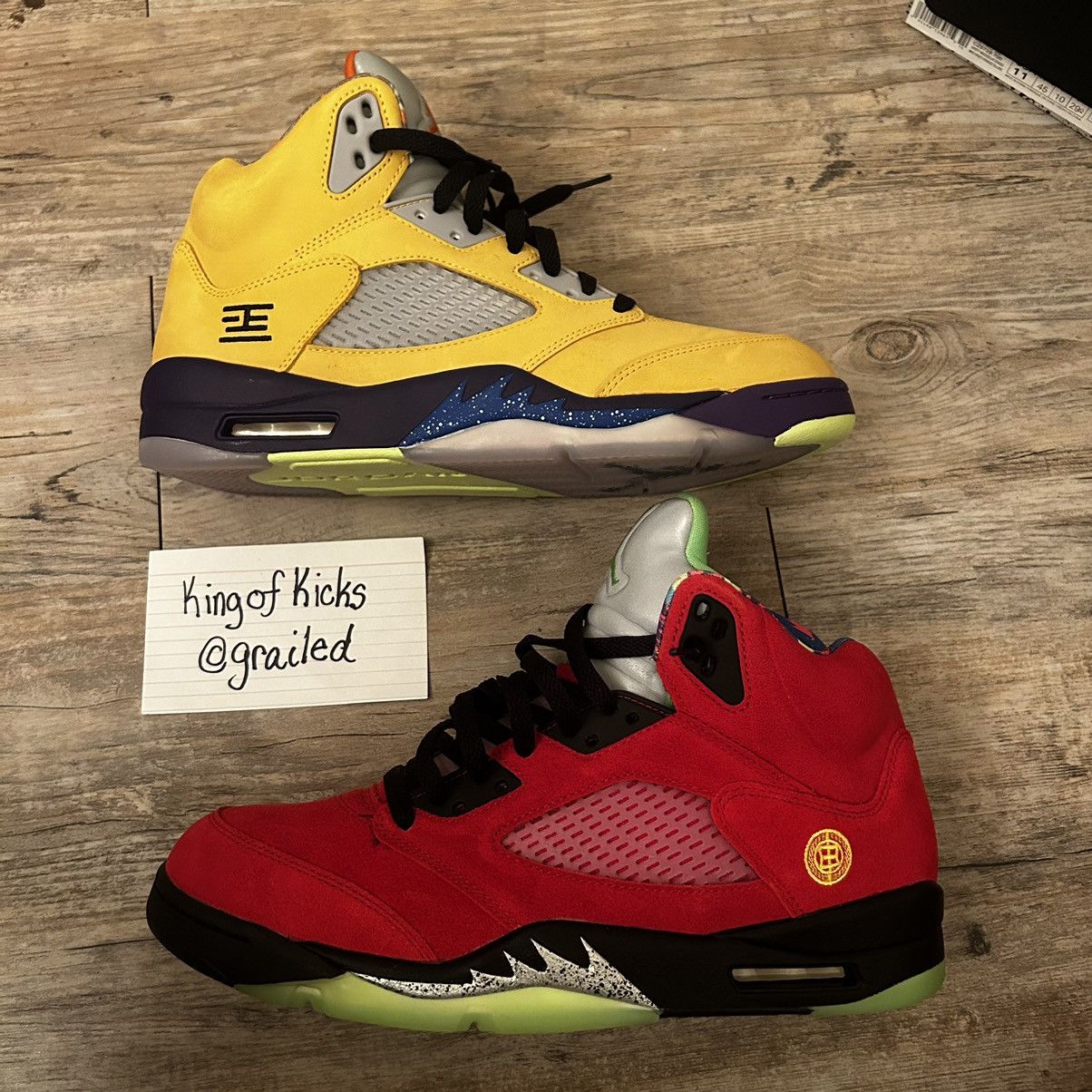 Jordan Brand × Nike Air Jordan 5 Retro SE ‘What The’ Size US 11 / EU 44 - 2 Thumbnail