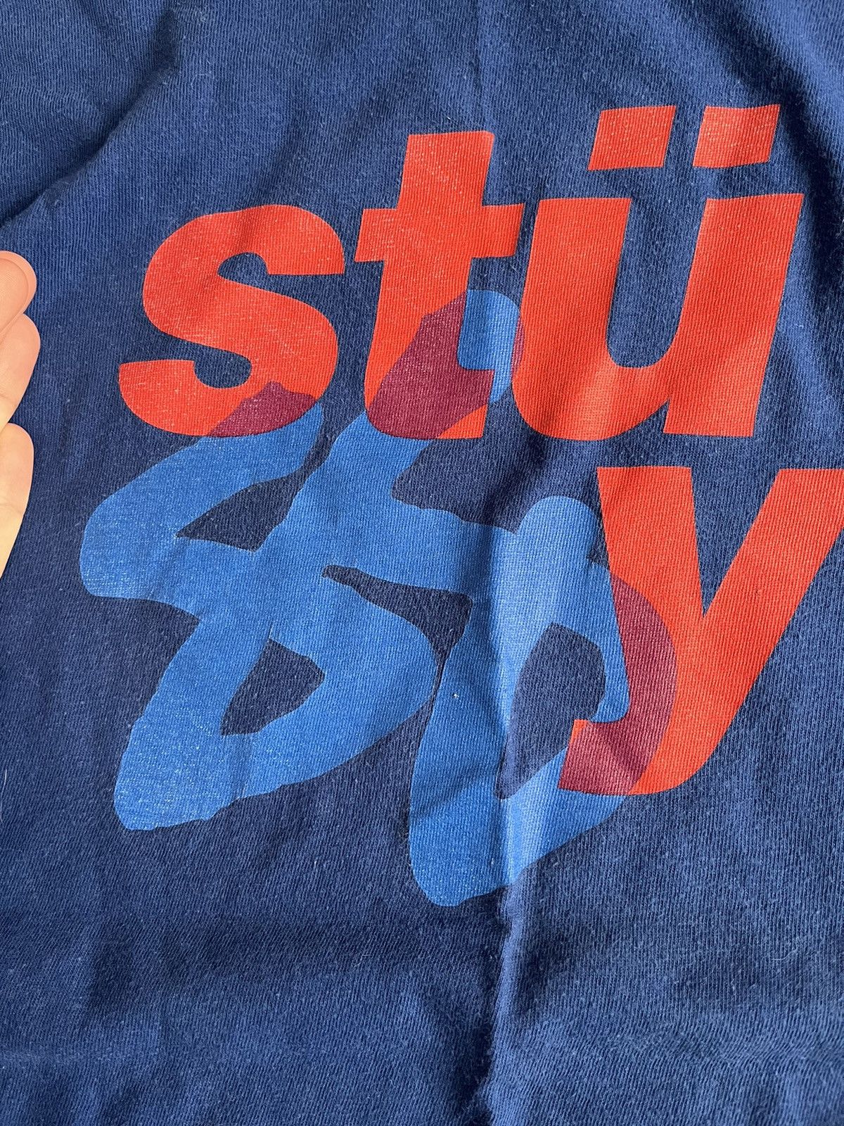 Stussy Stussy Centre Logo T-shirt Size US XL / EU 56 / 4 - 7 Thumbnail