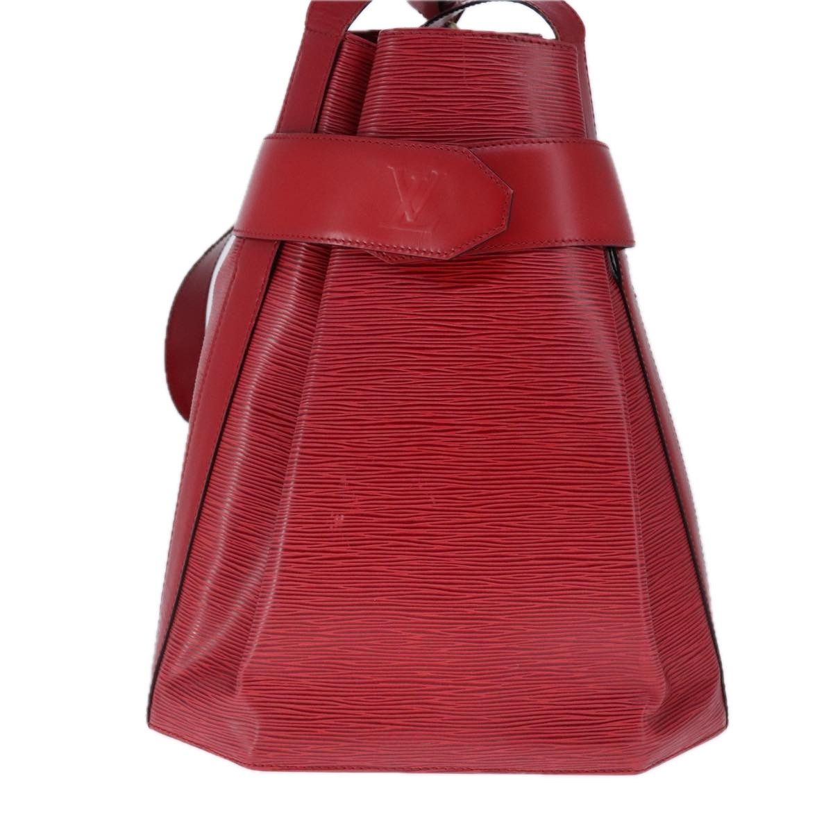 Louis Vuitton Sac D'épaule Red Leather Shoulder Bag (Pre-Owned) Size ONE SIZE - 1 Thumbnail