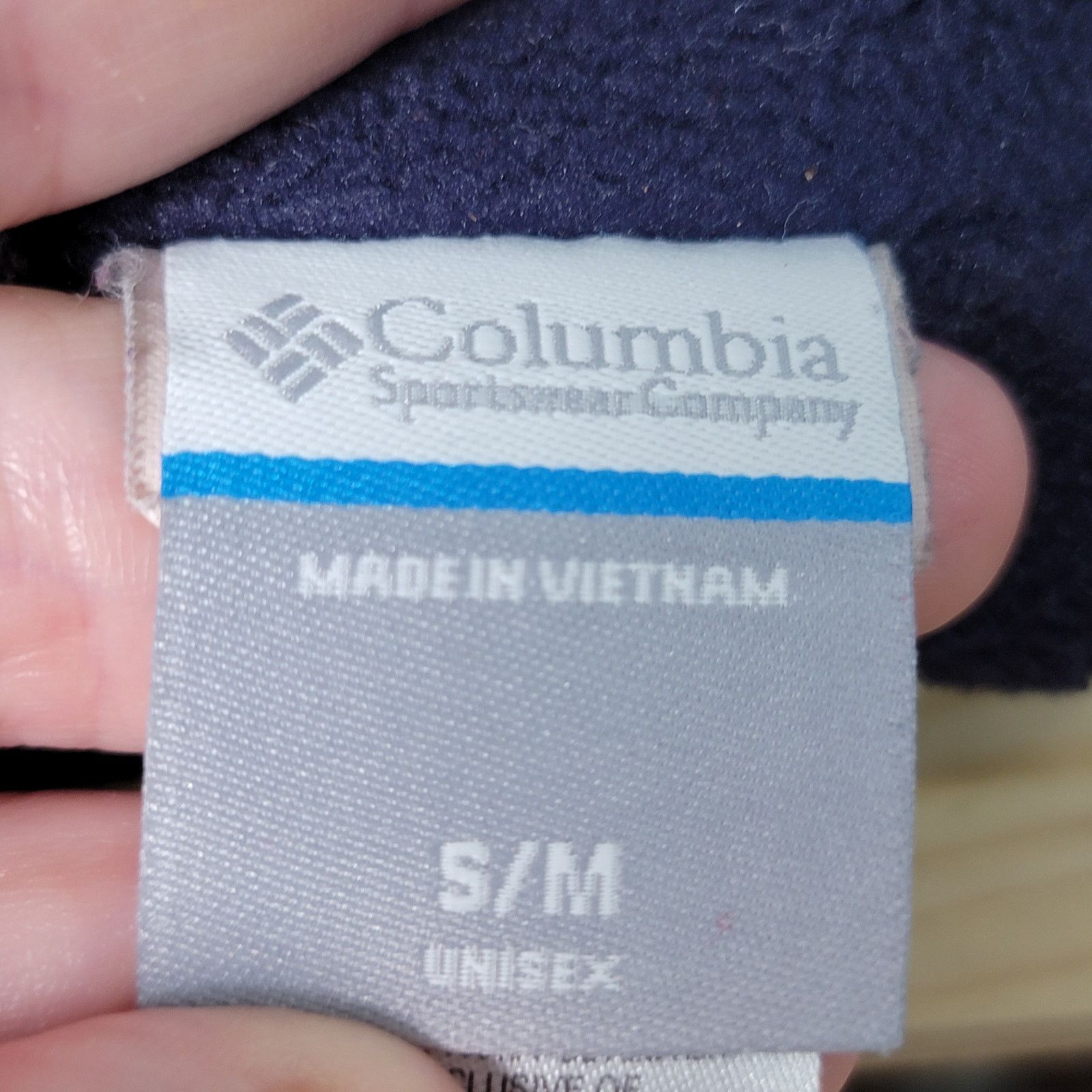 Columbia Columbia Navy Fleece Skull Cap Beanie - Size Small Size ONE SIZE - 6 Thumbnail