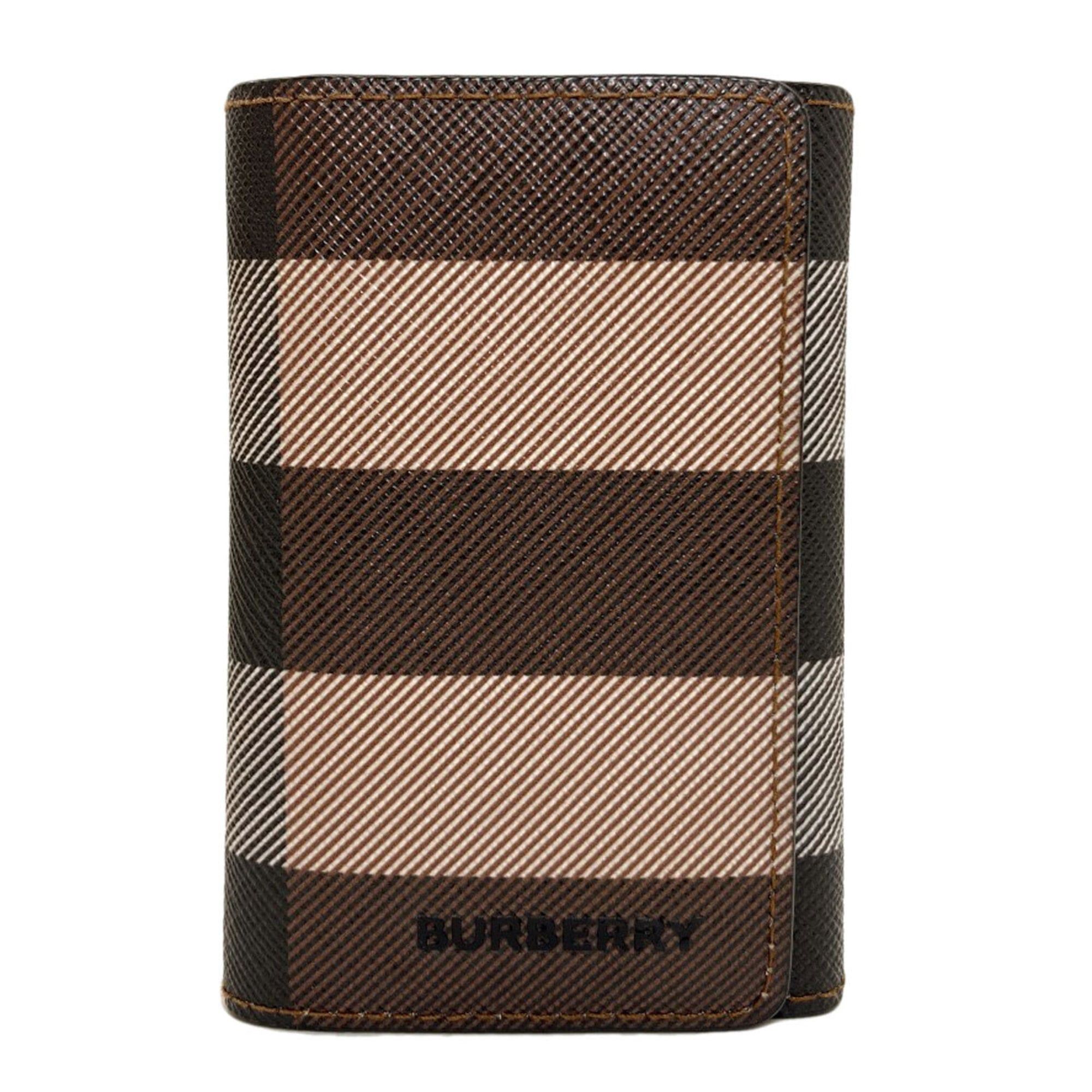 Burberry Burberry Check Key Case PVC Women's BURBERRY Size ONE SIZE - 1 Thumbnail
