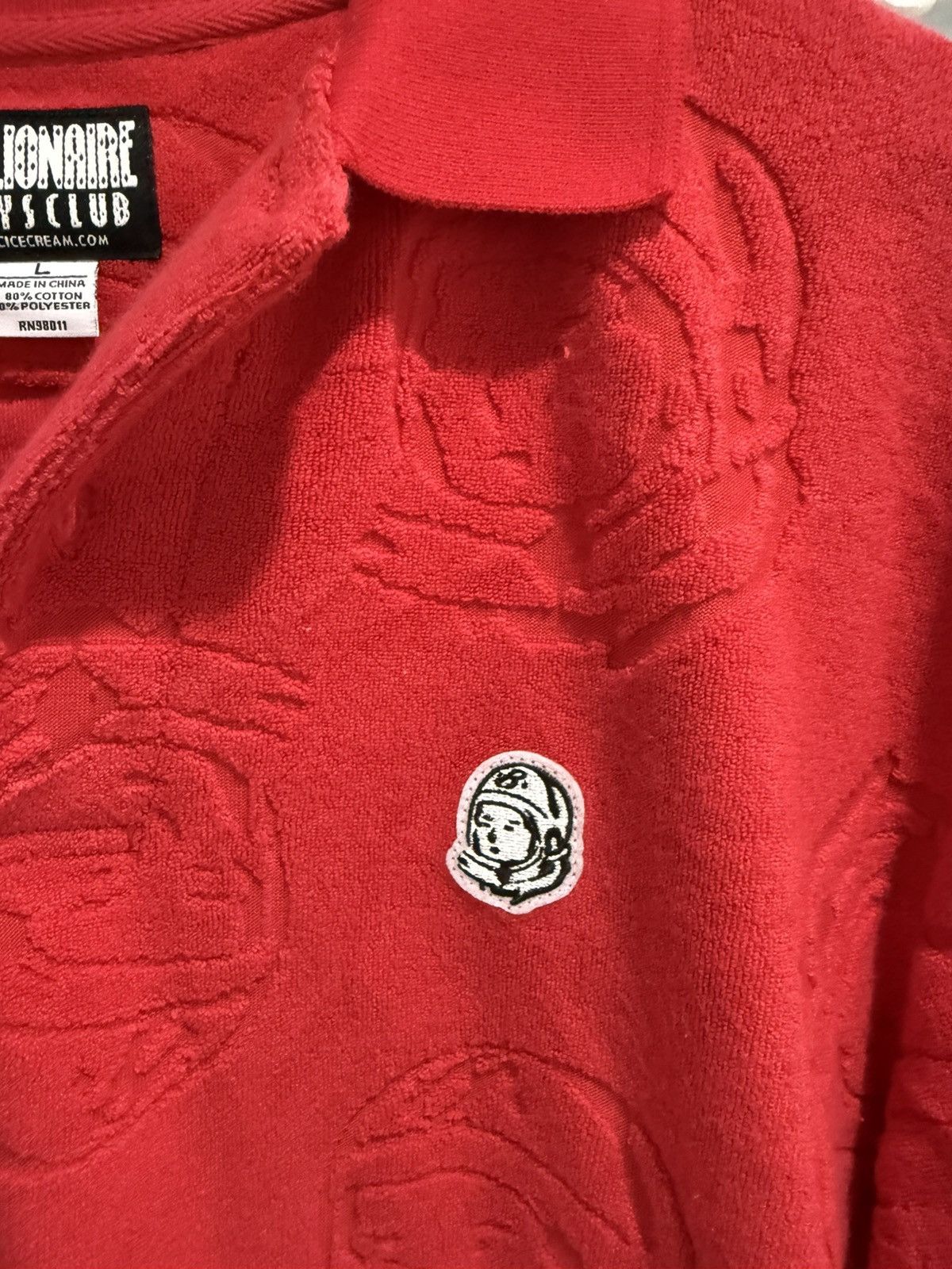 Billionaire Boys Club Billionaire Boys Club Gravity Terry Cloth Polo Shirt Size US L / EU 52-54 / 3 - 3 Thumbnail