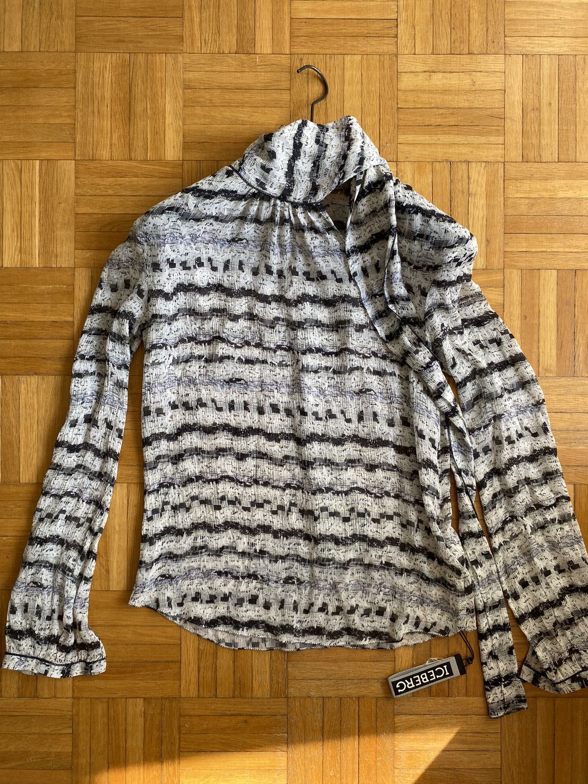 Iceberg ICEBERG Silk Blouse Size M / US 6-8 / IT 42-44 - 4 Thumbnail