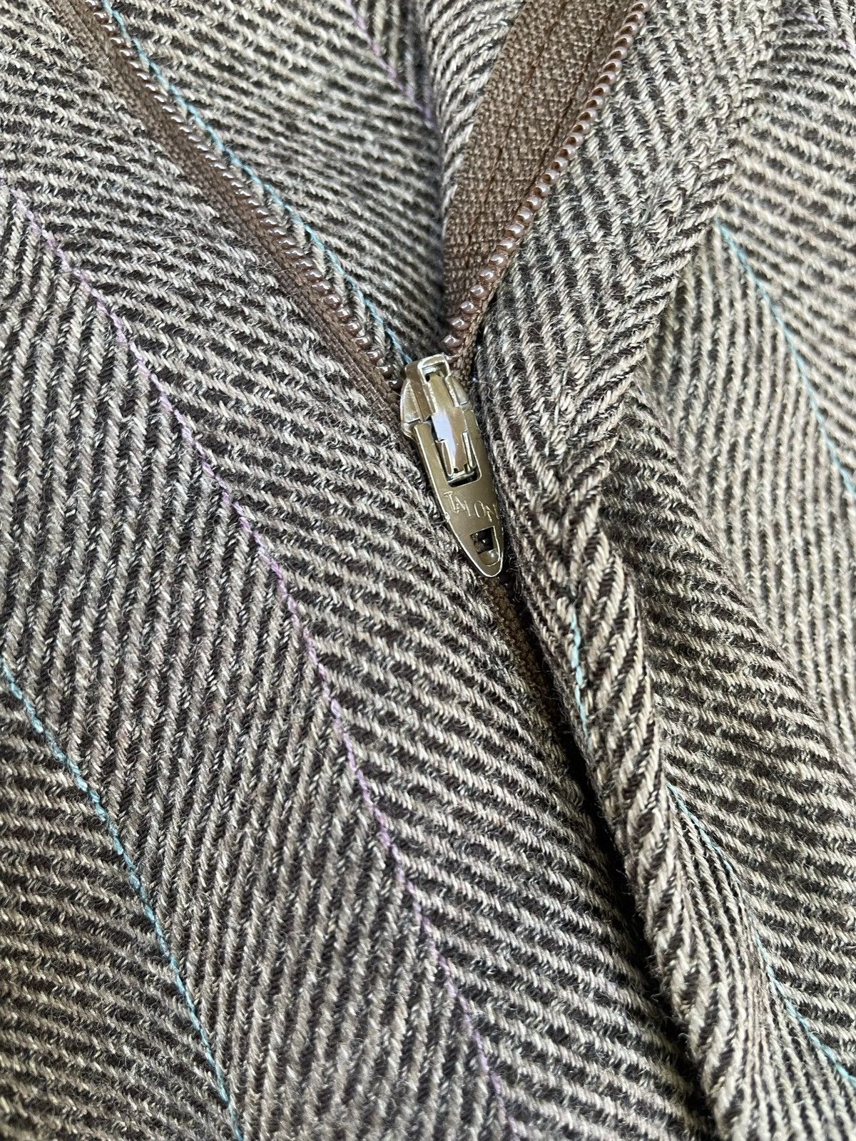 Nordstrom × Vintage Vintage Nordstrom Pleated Tweed Slacks Size US 36 / EU 52 - 5 Thumbnail