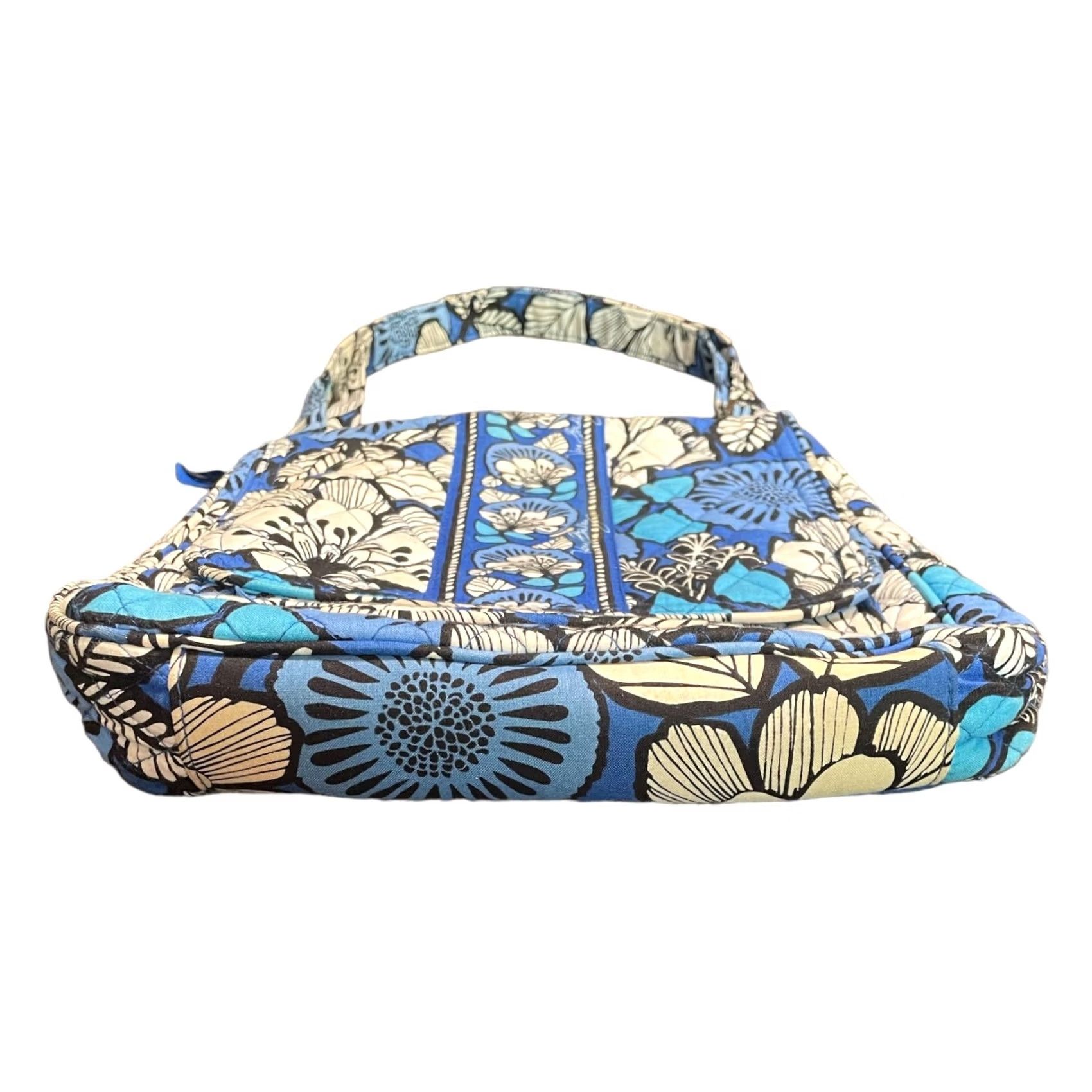 Vera Bradley Vera Bradley Bayou Crossbody Purse Blue Bayou Adjustable Strap Womens Medium Crossbody Bag Tote Size ONE SIZE - 6 Thumbnail