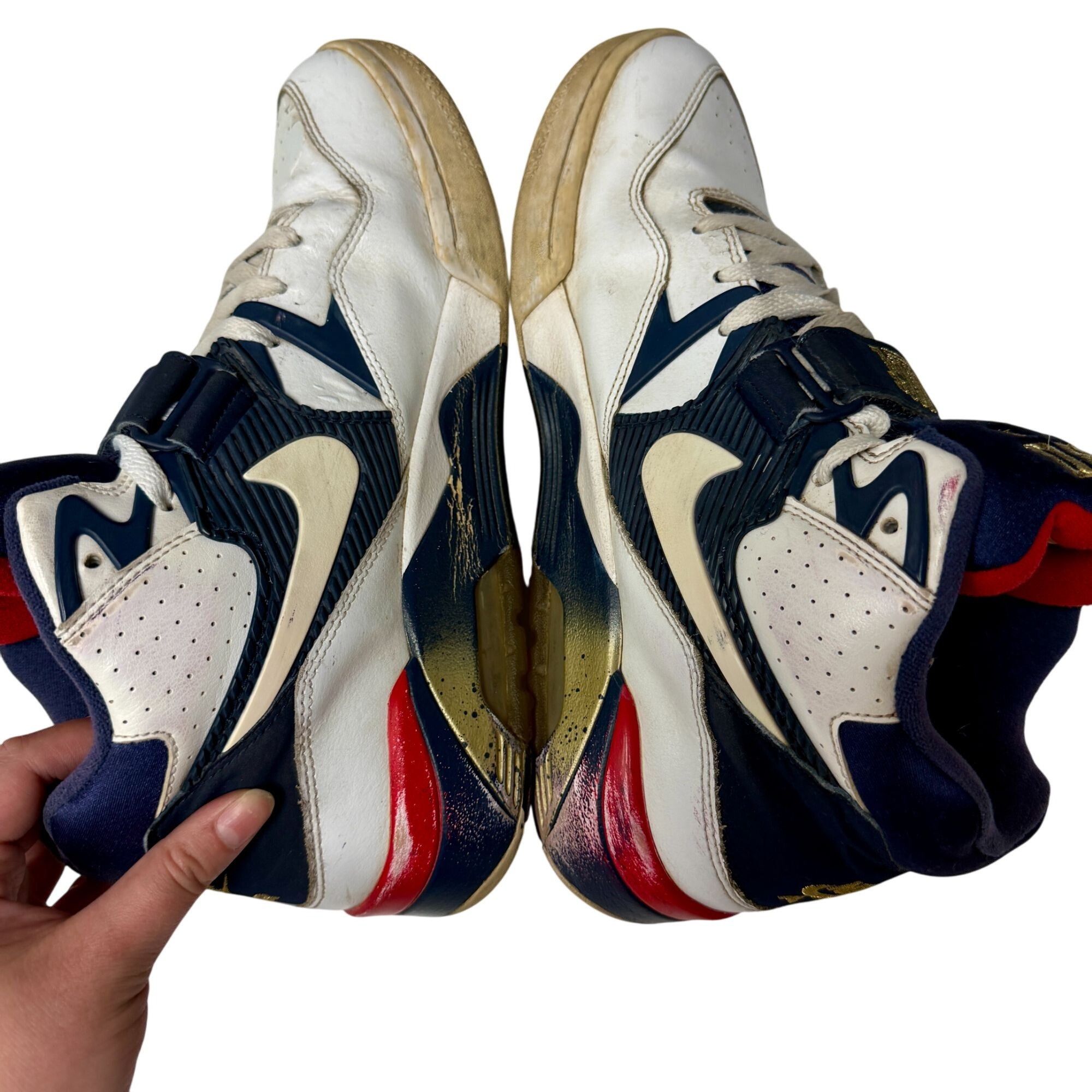 Nike Air Force 180 Olympic Dream Team Basketball Rehab Sneakers Size US 10.5 / EU 43-44 - 6 Thumbnail