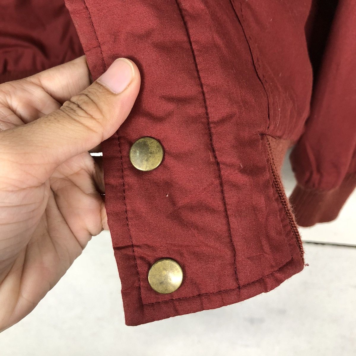 Japanese Brand × Vintage 📌Vintage Suede Bomber Jacket Zipper Inspire Issey Miyake Size US M / EU 48-50 / 2 - 17 Thumbnail