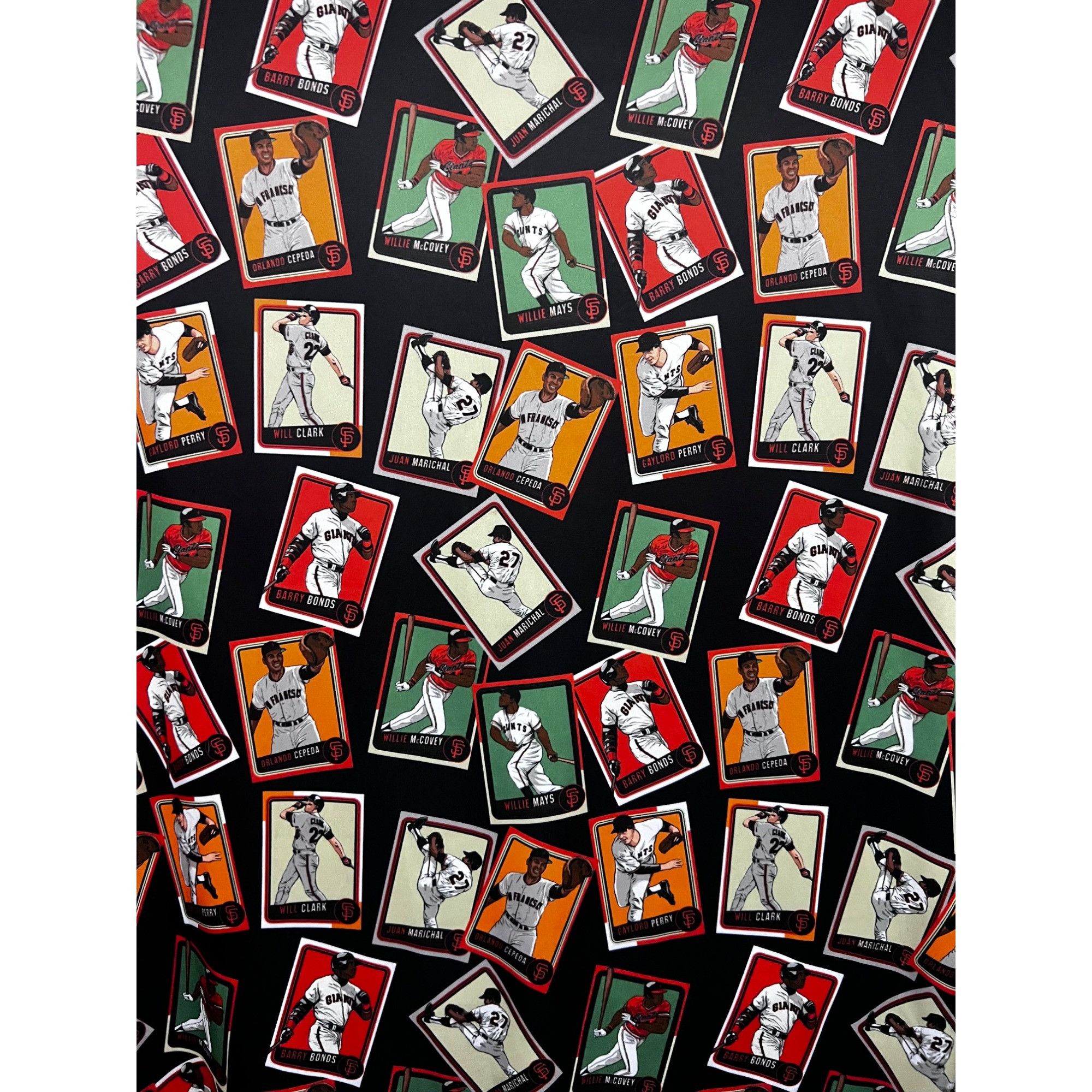 MLB San Francisco Giants MLB Baseball Legends Hawaiian Button Up Size US XL / EU 56 / 4 - 5 Thumbnail