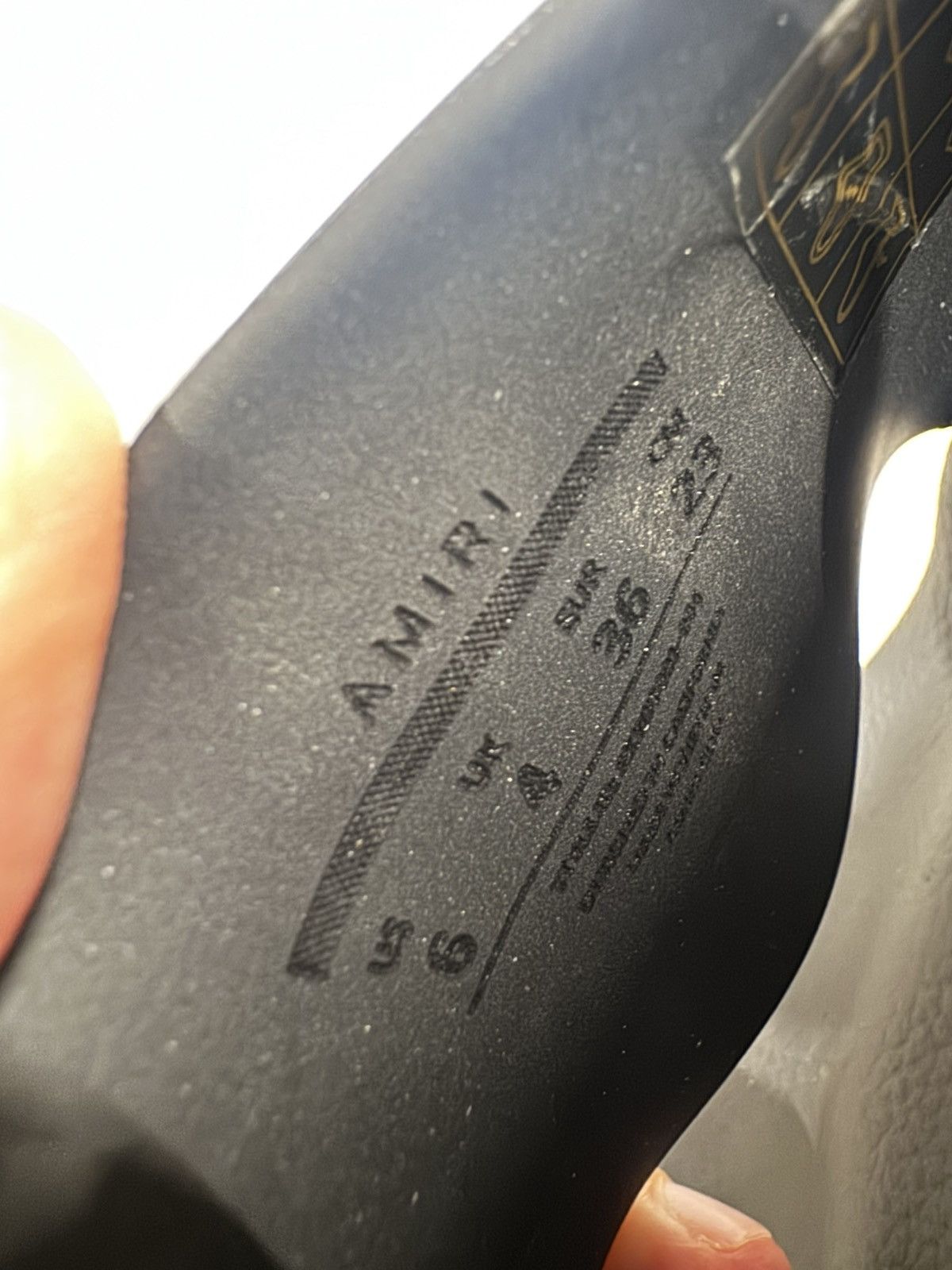Amiri Amiri Pool Rubber Slides NEW 450$ Size US 6 / IT 36 - 5 Thumbnail
