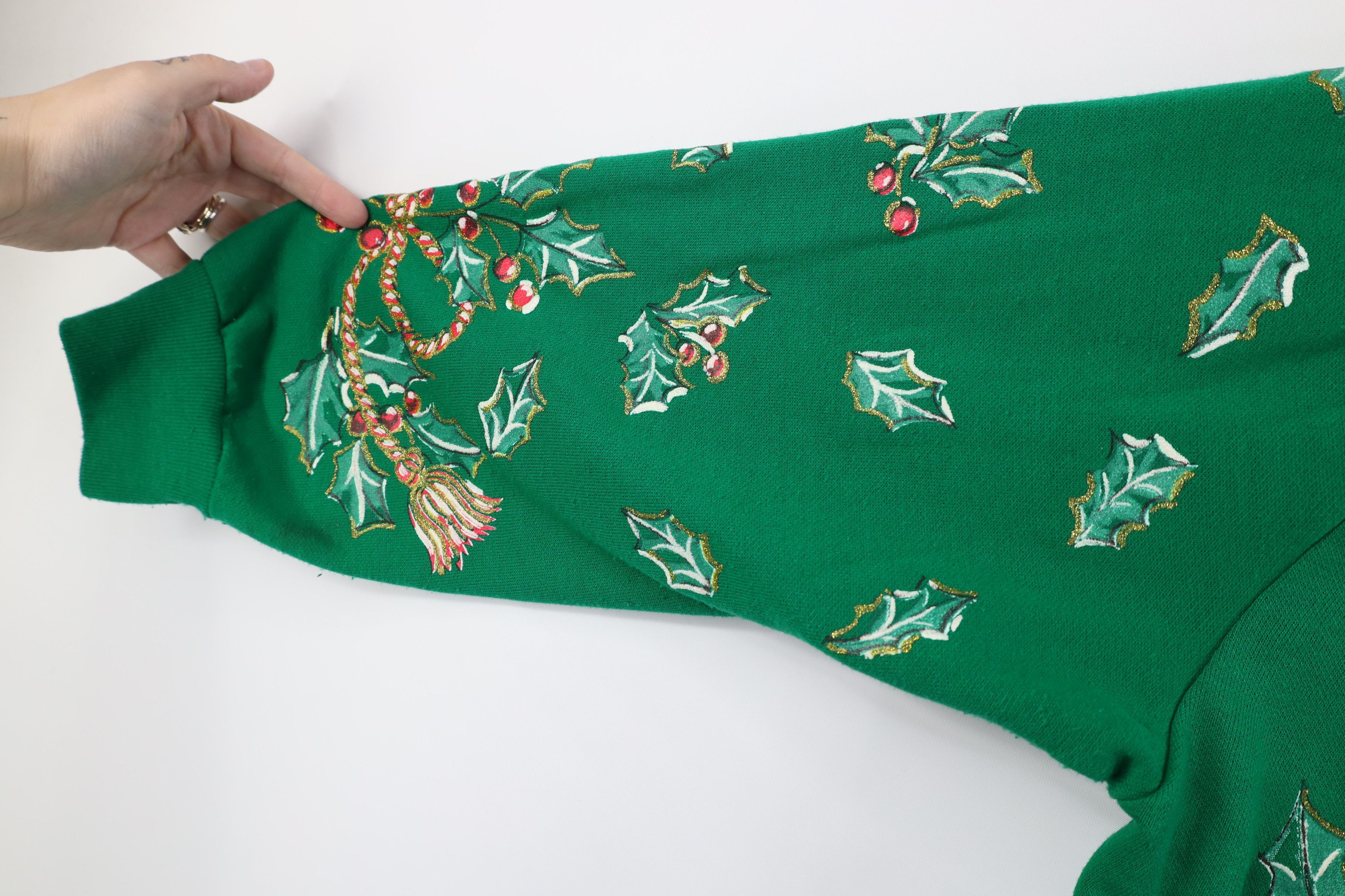Vintage Vintage 90s Streetwear Claus All Over Print Sweatshirt USA Size L / US 10 / IT 46 - 11 Thumbnail