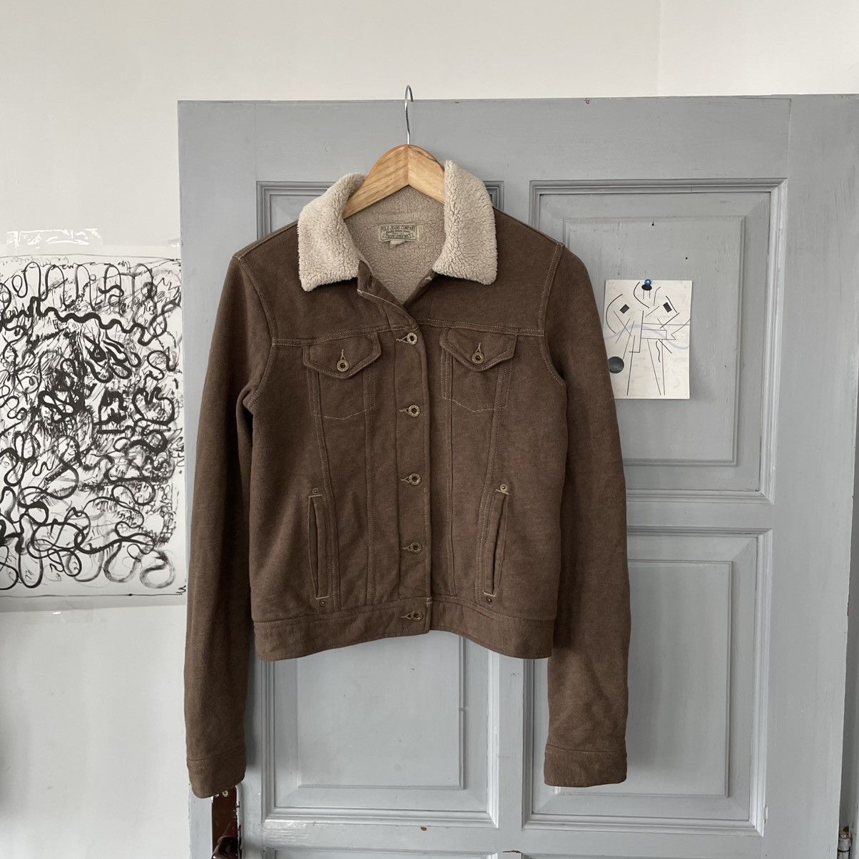 Polo Ralph Lauren × Vintage Vintage Avantgarde POLO JEANS C.O. Brown Wool Sherpa M100 Size S / US 4 / IT 40 - 4 Thumbnail