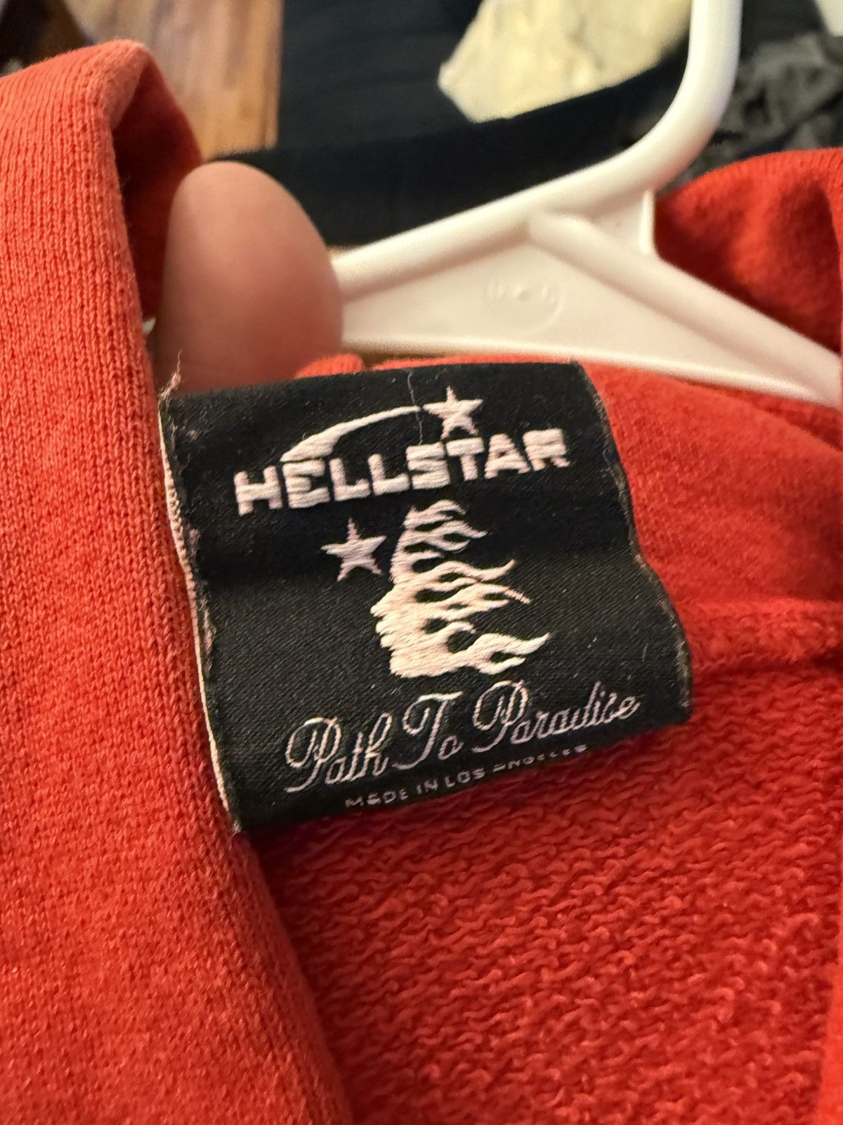 HELLSTAR Hellstar Records Hoodie Red Capsule 9 Size XL Size US XL / EU 56 / 4 - 9 Thumbnail
