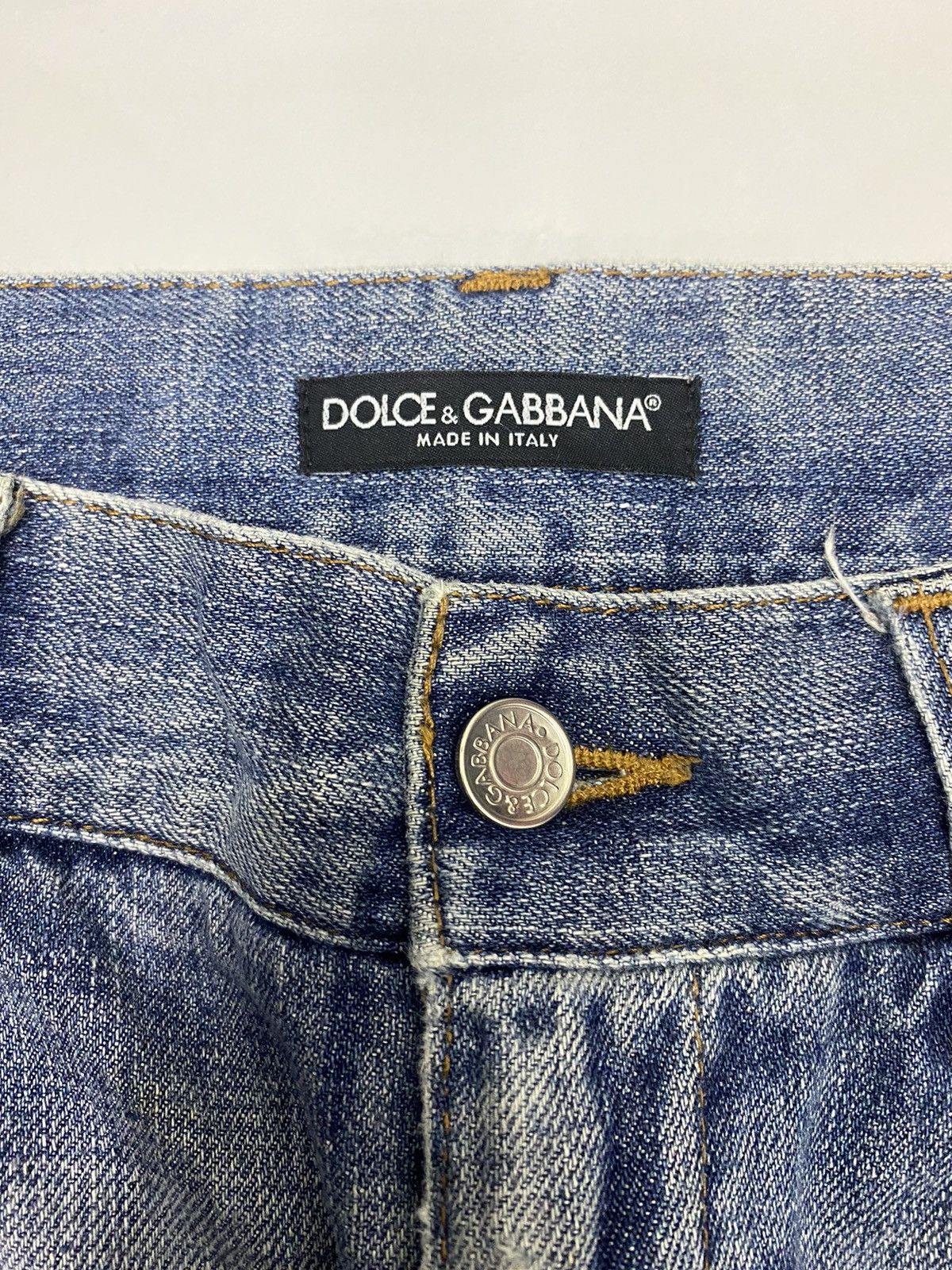 Dolce & Gabbana DOLCE & GABBANA 🇮🇹 LOW RISE DISTRESSED DENIM JEANS Size US 32 / EU 48 - 7 Thumbnail