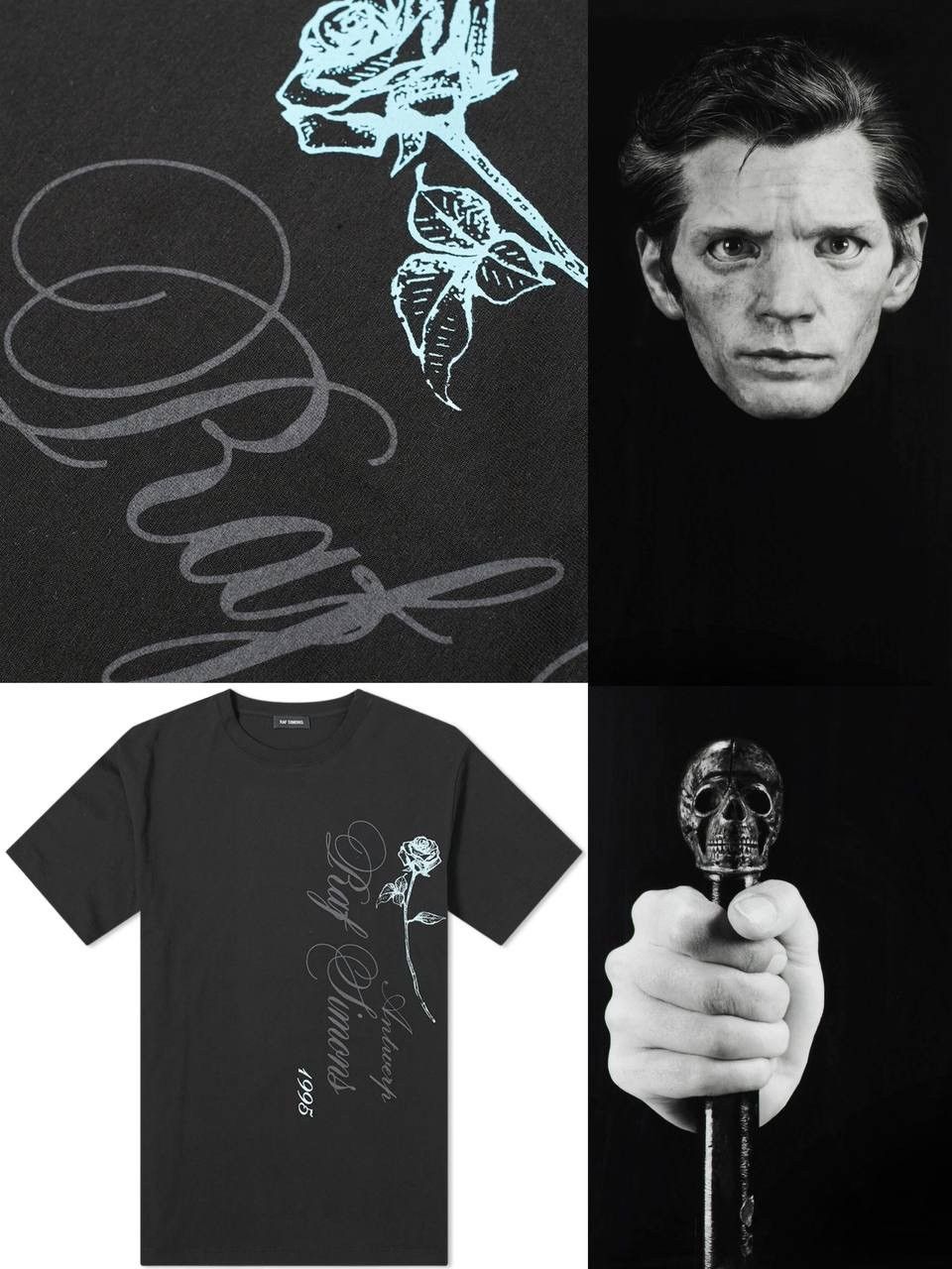 Raf Simons Slim Fit Antwerp Print T-Shirt Size US XS / EU 42 / 0 - 1 Thumbnail
