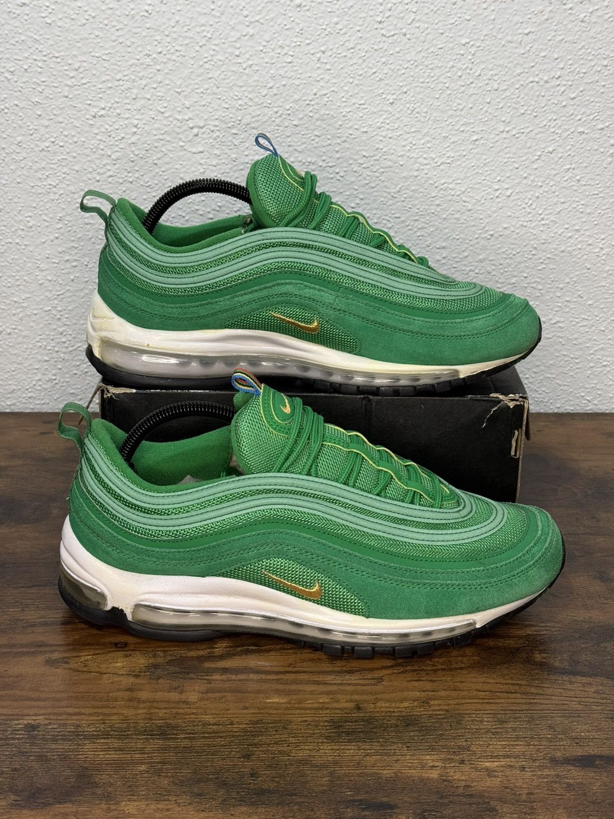 Nike Nike Air Max 97 Lucky Green size 9.5 Size US 9.5 / EU 42-43 - 5 Thumbnail