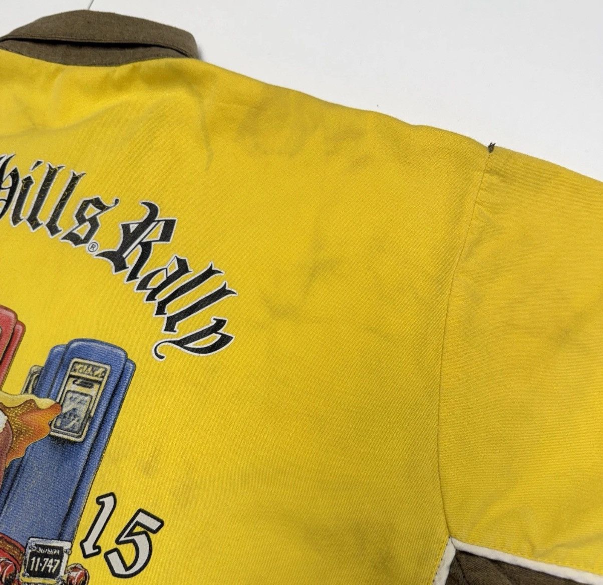 Vintage Vintage Black Hills Rally Sturgis Shirt Mens 2XL 28.5x30 Yel Size US XXL / EU 58 / 5 - 10 Thumbnail