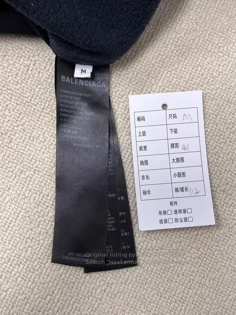 Balenciaga Balenciaga size M Paper Texture Cotton Twill Work Pants Size US 27 - 4 Thumbnail