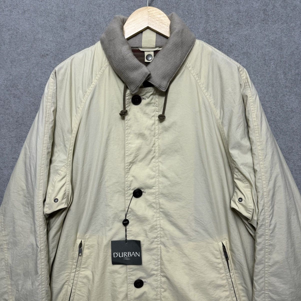Japanese Brand BNWT 80s Durban Nylon Parka Vintage Jacket With Inner Size US L / EU 52-54 / 3 - 3 Thumbnail