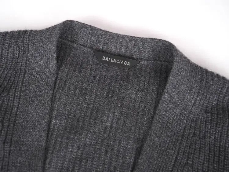 Balenciaga Balenciaga 25SS Wool Knitwear Cardigan-2507 Size US L / EU 52-54 / 3 - 5 Thumbnail