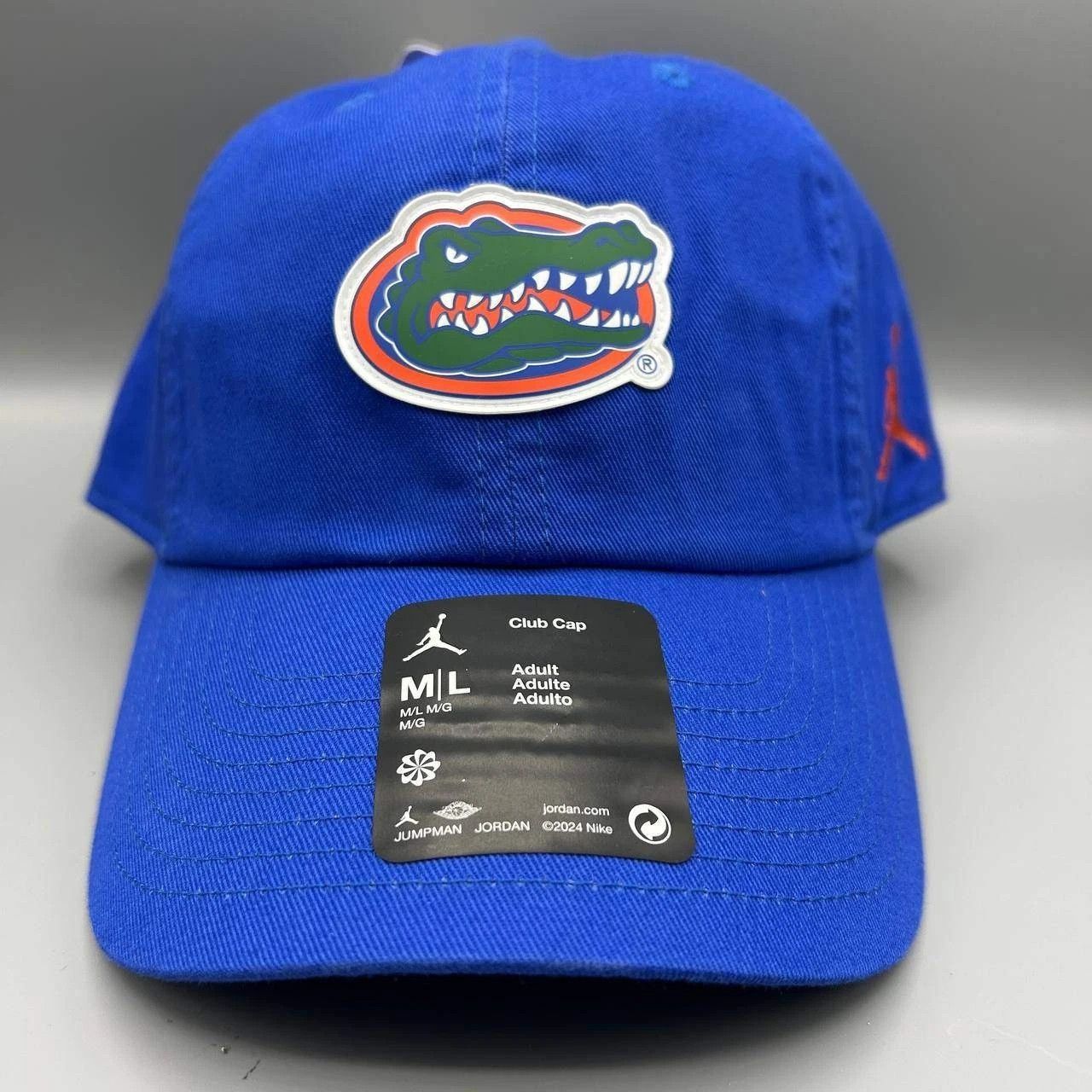 Jordan Brand Florida Gators x Air Jordan Club Hat Men M-L Strap Back Cap Size ONE SIZE - 1 Thumbnail