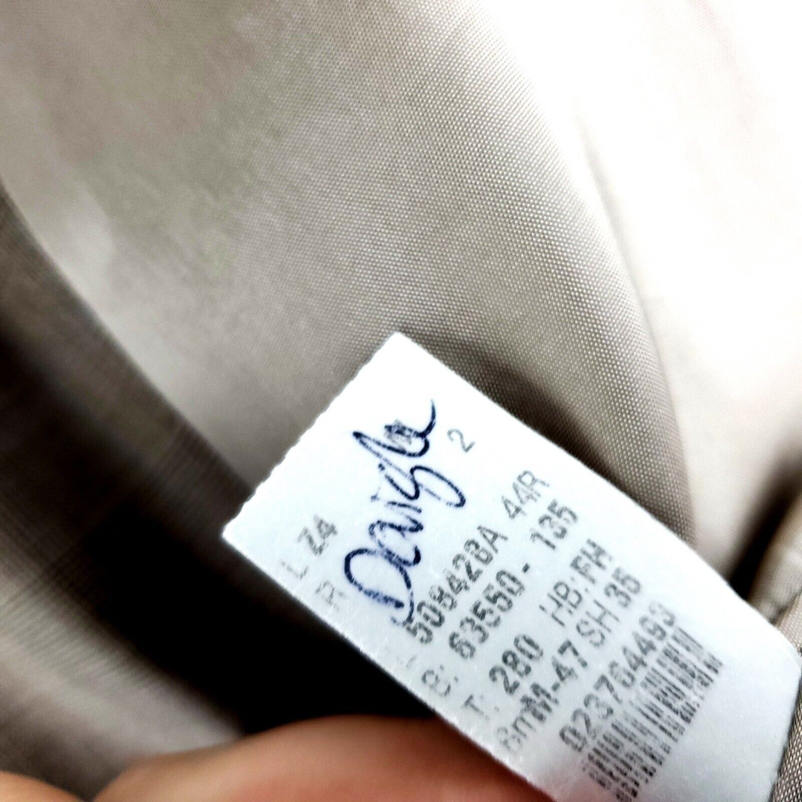 Lauren Ralph Lauren Lauren Ralph Lauren Wool 2 Button Blazer 44R Tan Glen Plaid Size 44R - 10 Thumbnail