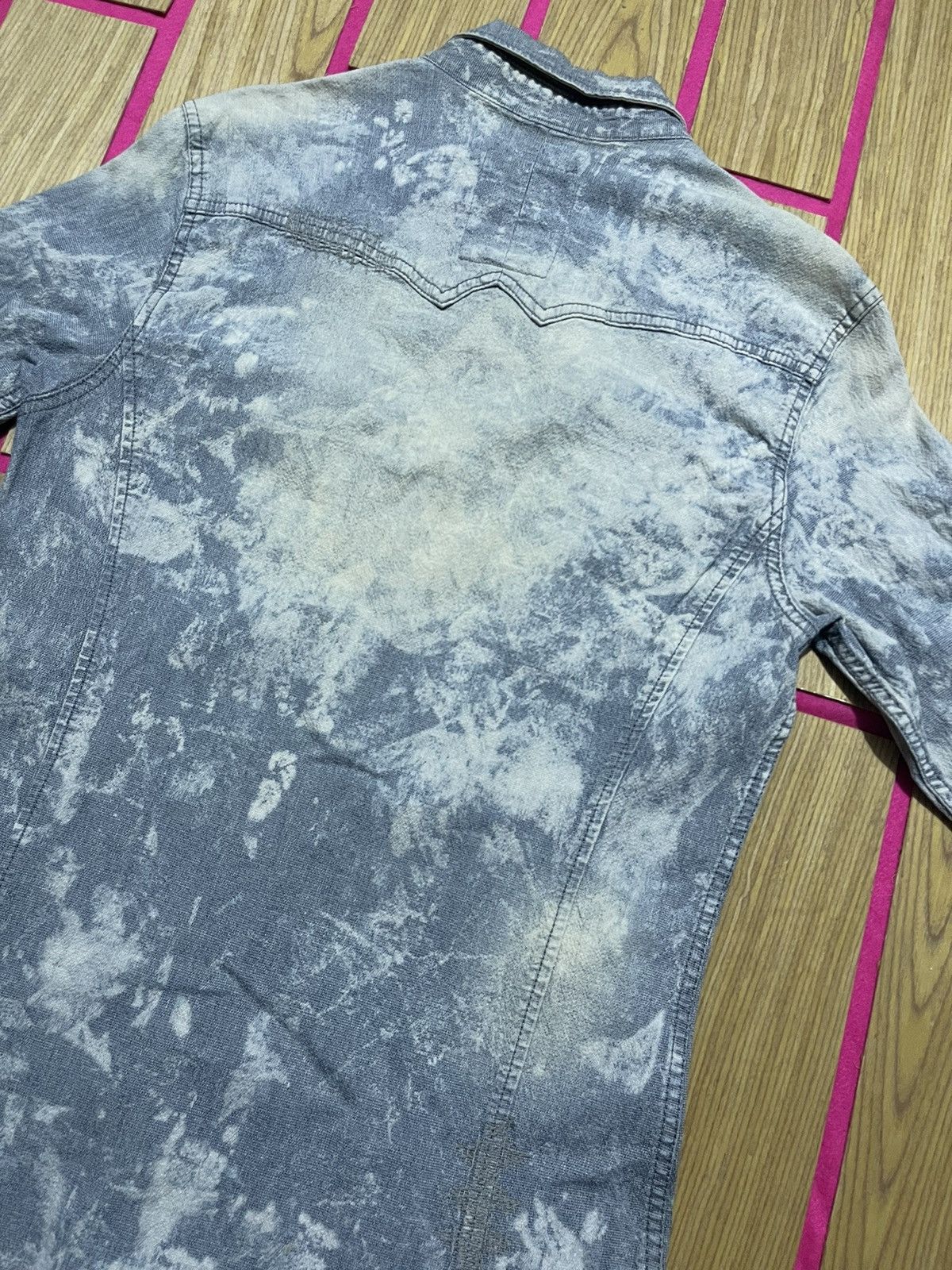 If Six Was Nine VINTAGE Y2K BUCKAROO long sleeve shirt with a rare pattern Size US M / EU 48-50 / 2 - 9 Thumbnail