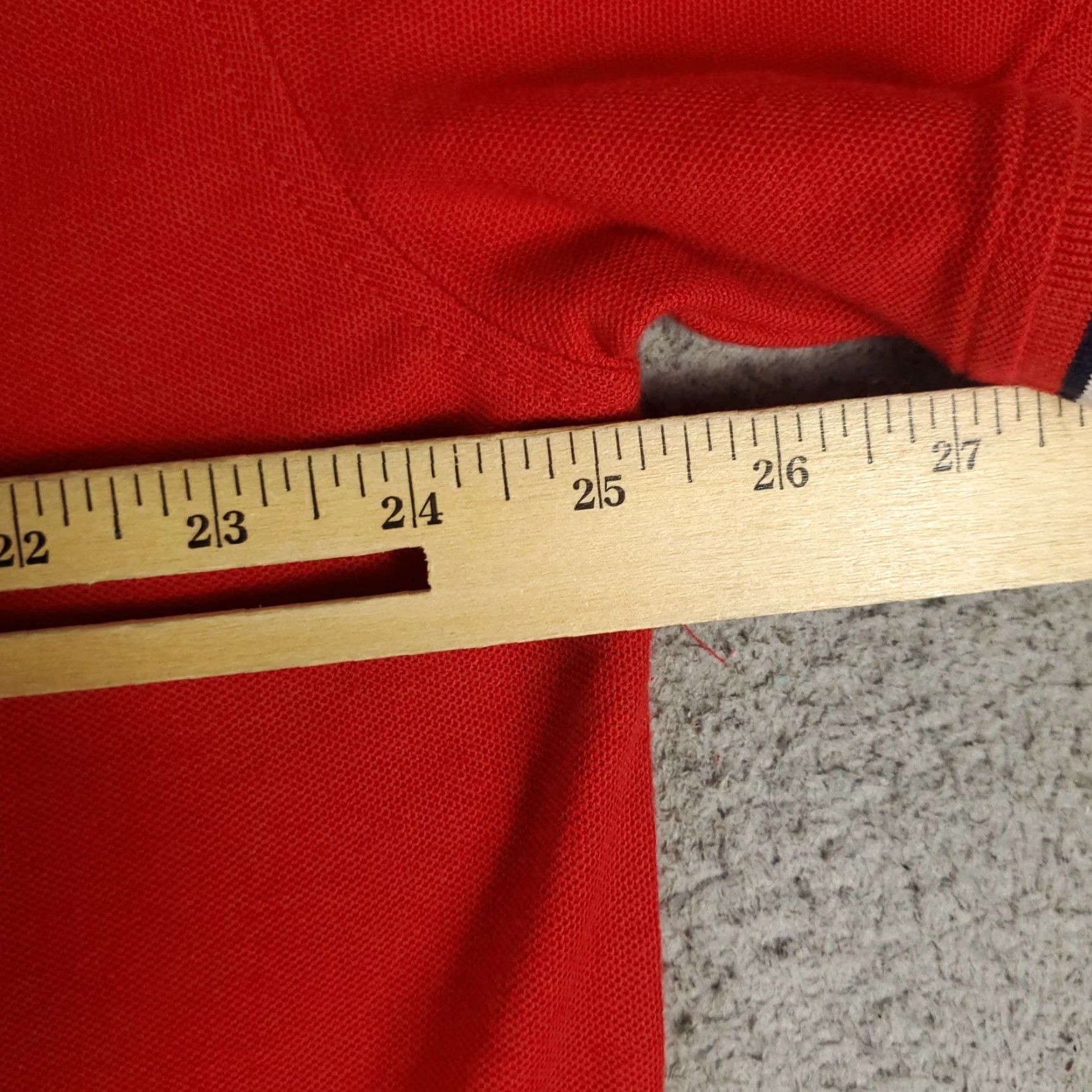 Tommy Hilfiger Tommy Hilfiger Polo Shirt Mens 2XL Red Short Sleeve Casual Logo Size US XXL / EU 58 / 5 - 6 Thumbnail