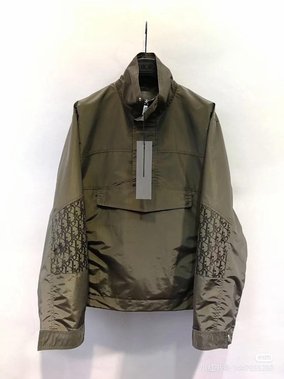 Dior o1flszh0925 Casual Jacket in Military Green Size US S / EU 44-46 / 1 - 1 Thumbnail