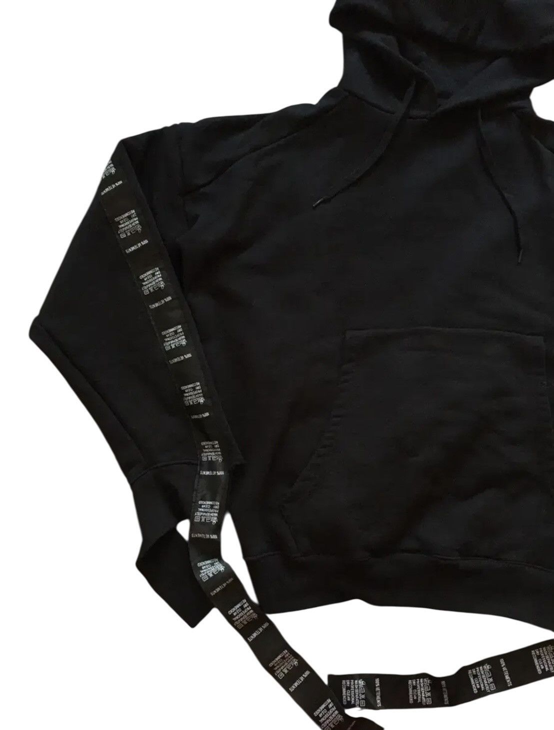 Vetements Vetements Washing Label Tape Hoodie Size US S / EU 44-46 / 1 - 3 Thumbnail