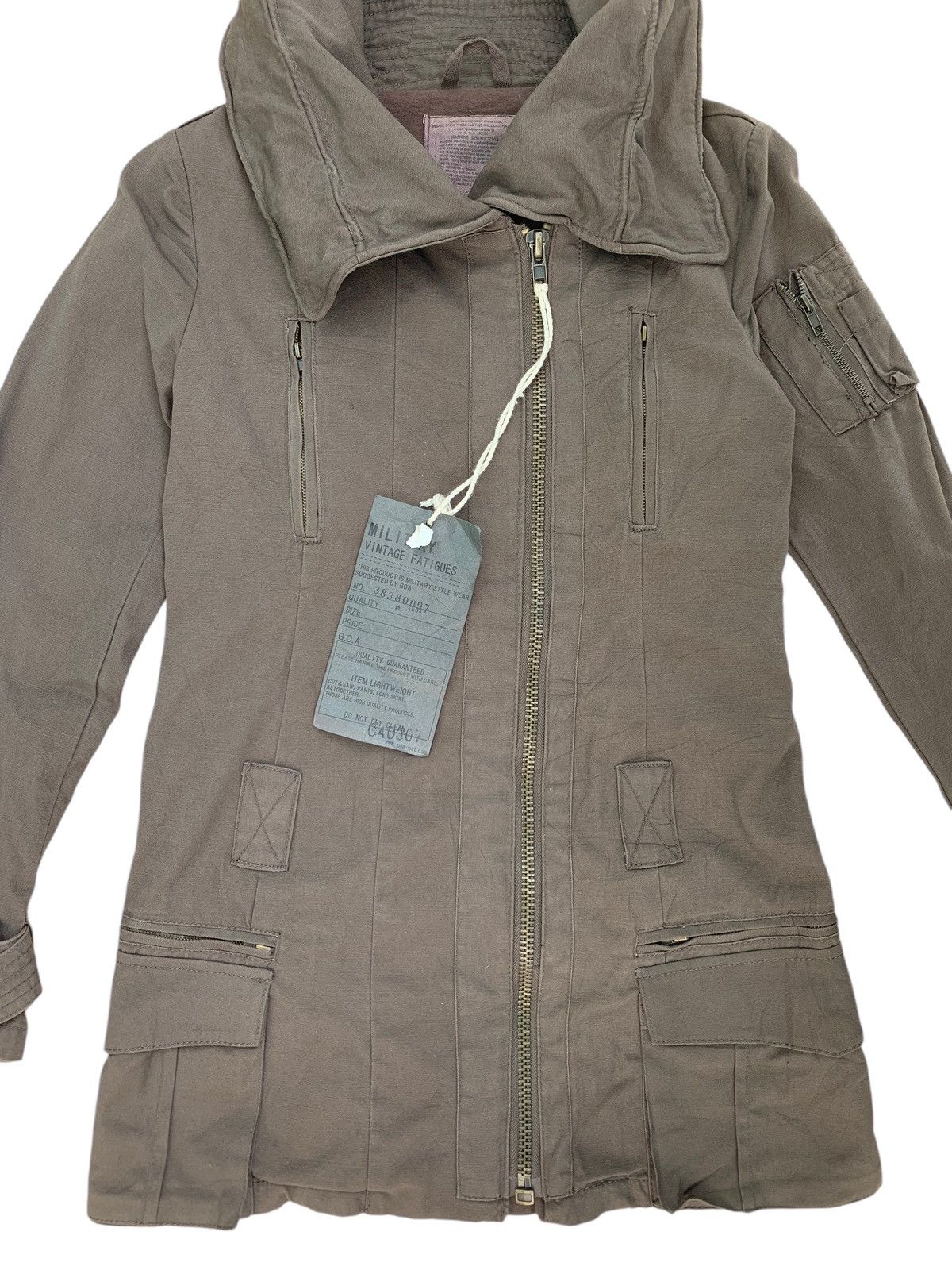 ジャケット・アウター goa Bono Multi Pocket Military Jacket 2000's G.O.A Bono Multi-Pocket Military Style Jacket