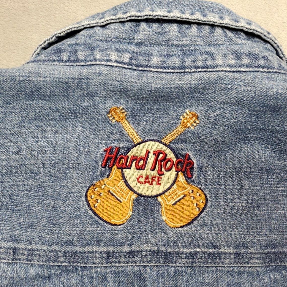 Hard Rock Cafe VINTAGE Hard Rock Cafe Shirt Mens XL Blue Denim Kuala Lumpur 90s Y2K Classic Size US XL / EU 56 / 4 - 7 Thumbnail