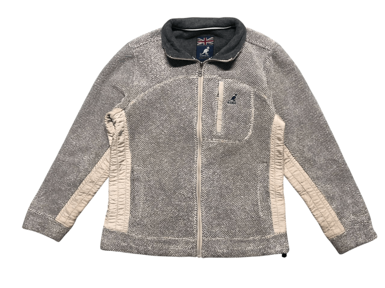 Kangol Kangol Frise Line Grey Jacket Size US M / EU 48-50 / 2 - 1 Thumbnail