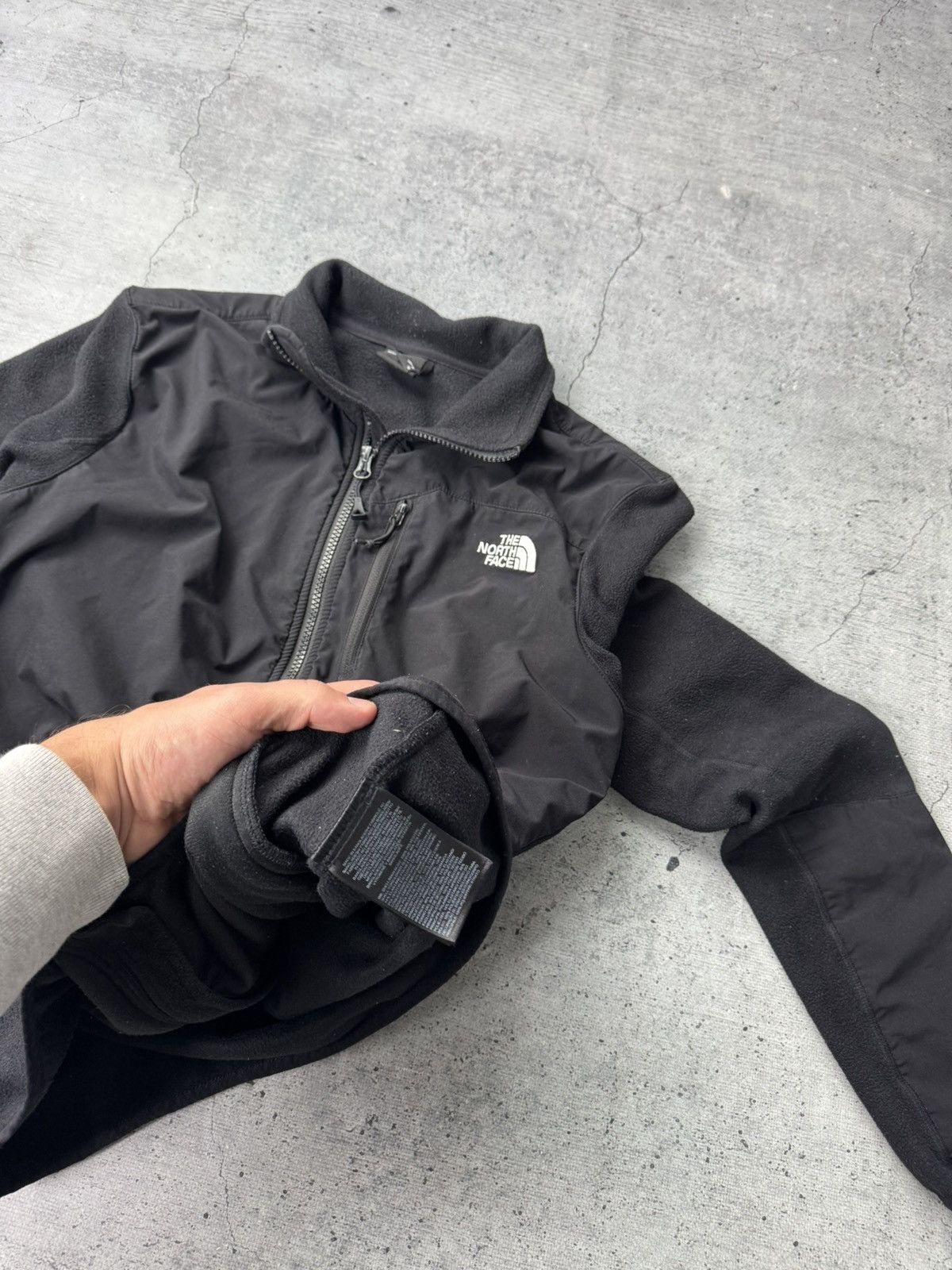 The North Face Vintage The North Face Fleece Nylon Retro Sherpa Jacket Y2K Size US M / EU 48-50 / 2 - 8 Thumbnail